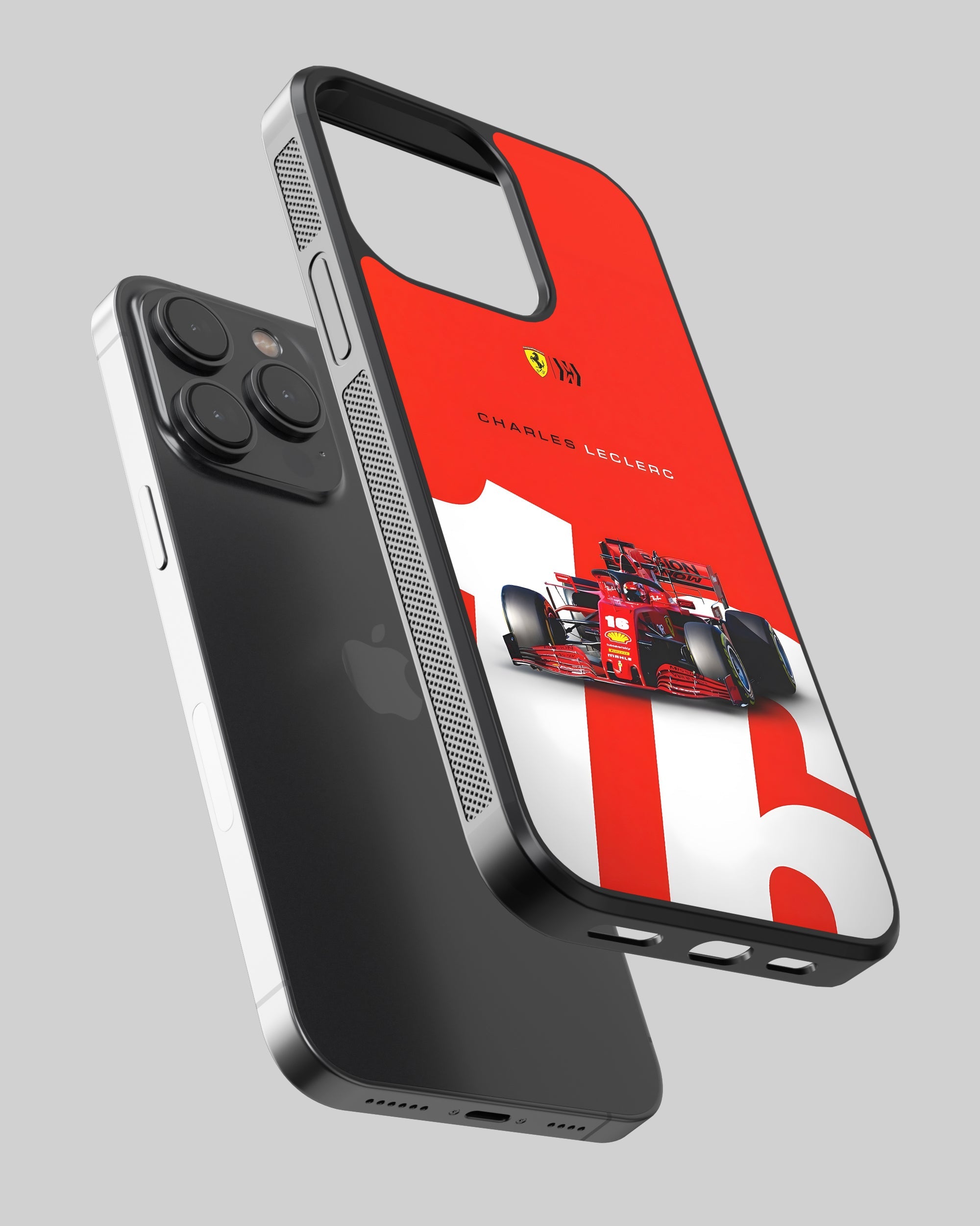 Formula 1 Mobile Cover (Charles Leclerc Classics) Mobile Case by CoverMeUp - Style 2