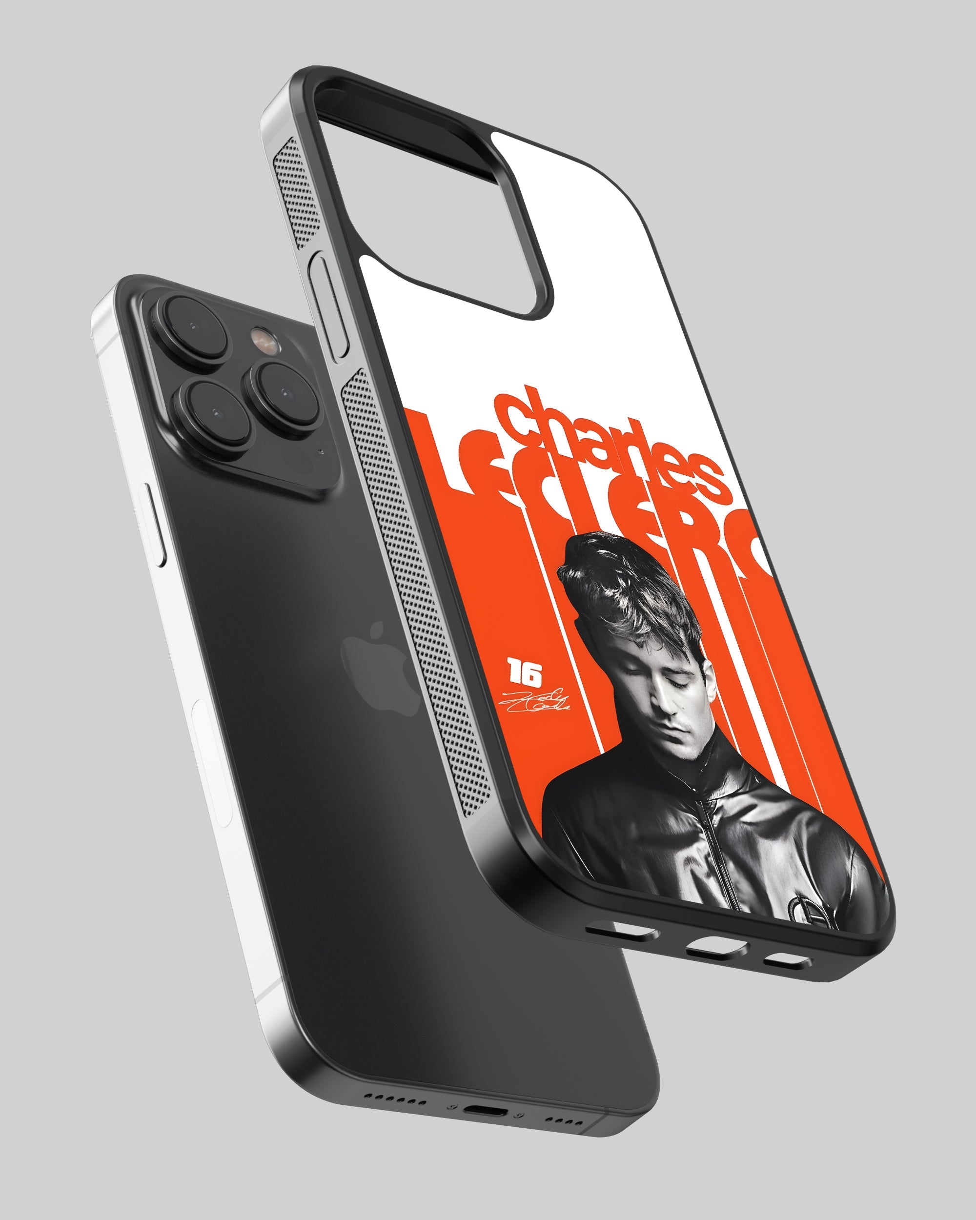 Formula 1 Mobile Cover (Charles Leclerc Originals) Mobile Case by CoverMeUp - Style 2