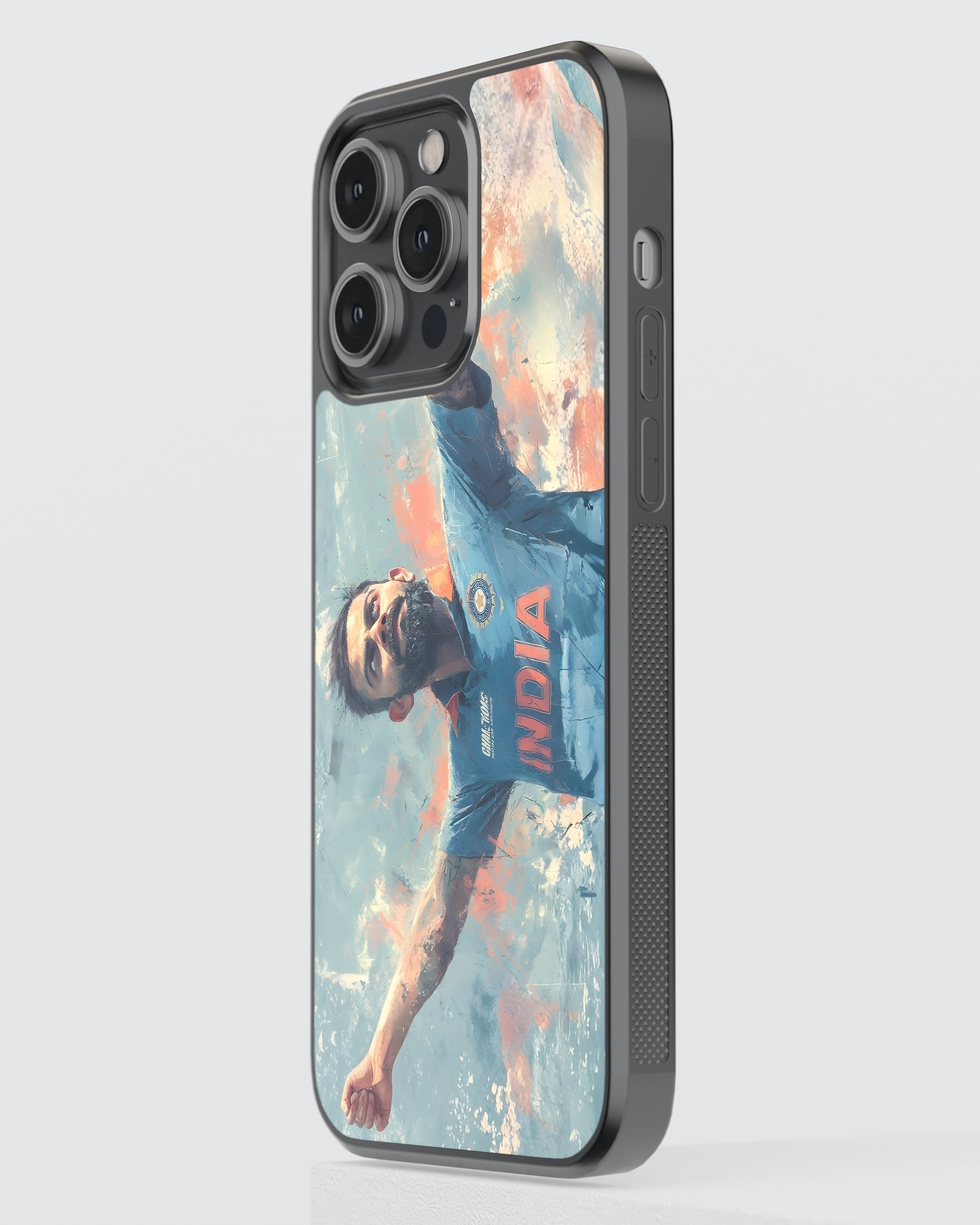 Cricket Mobile Cover (Virat Kohli Art) Mobile Case by CoverMeUp - Style 3