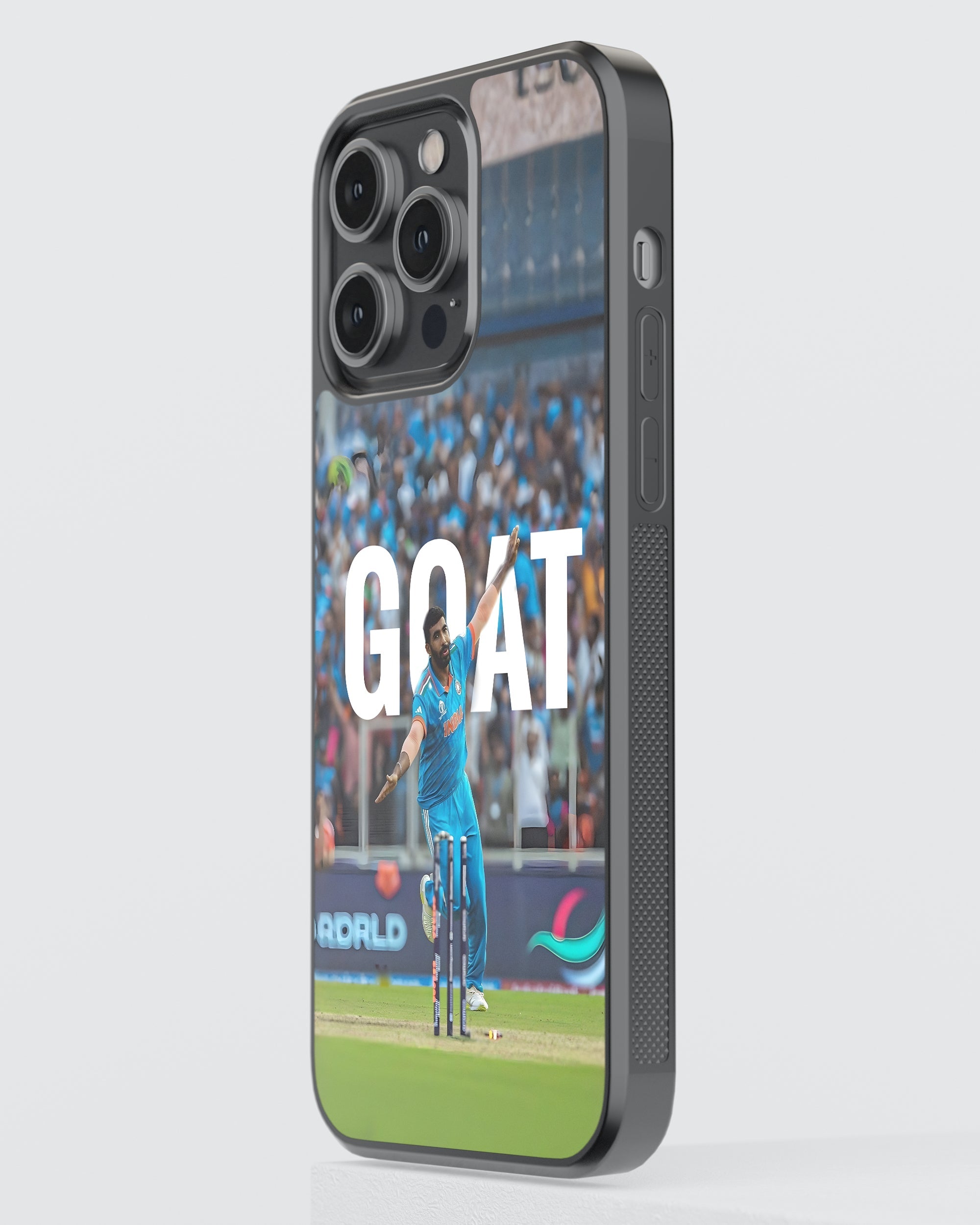 Cricket Mobile Cover (Goat Bumrah) Mobile Case by CoverMeUp - Style 3