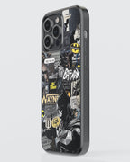 DC Mobile Cover (Batman Originals Collage) Mobile Case by CoverMeUp - Style 3