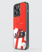 Formula 1 Mobile Cover (Charles Leclerc Classics) Mobile Case by CoverMeUp - Style 3
