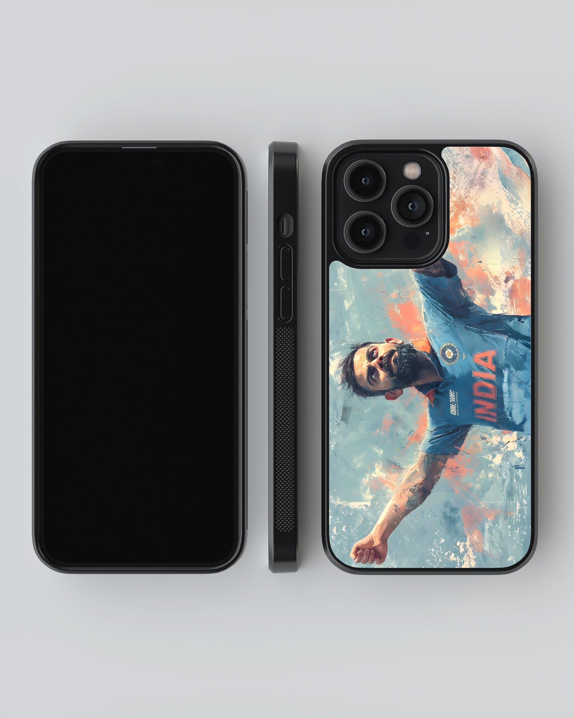 Cricket Mobile Cover (Virat Kohli Art) Mobile Case by CoverMeUp - Style 4
