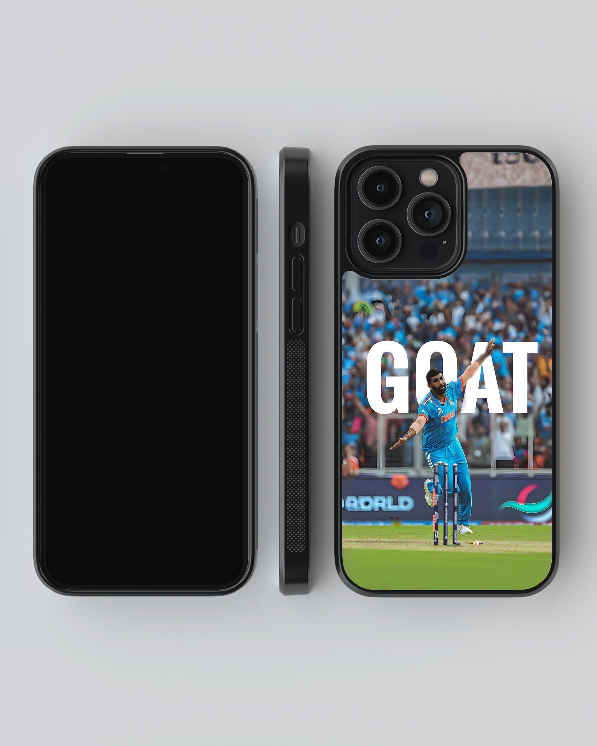 Cricket Mobile Cover (Goat Bumrah) Mobile Case by CoverMeUp - Style 4