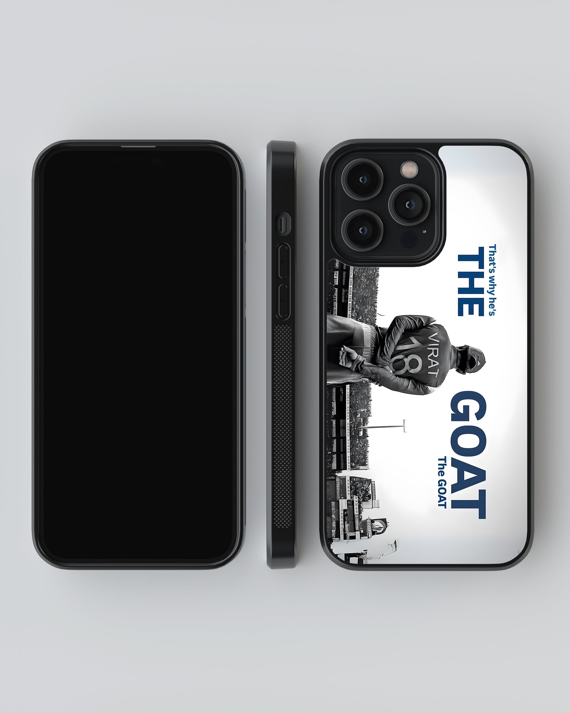 Cricket Mobile Cover (The GOAT King Kohli) Mobile Case by CoverMeUp - Style 4