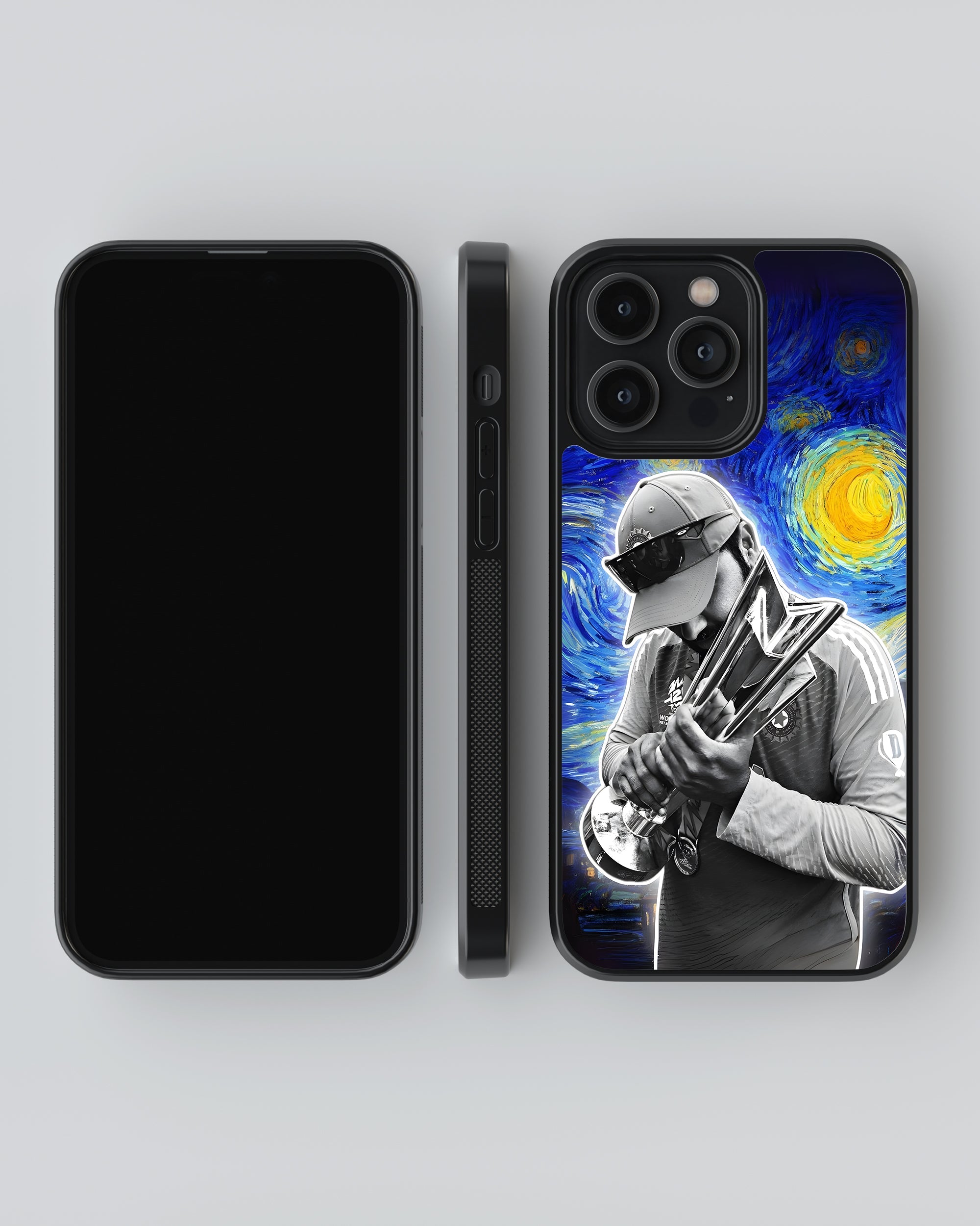 Cricket Mobile Cover (Champions Trophy Rohit) Mobile Case by CoverMeUp - Style 4