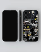 DC Mobile Cover (Batman Originals Collage) Mobile Case by CoverMeUp - Style 4