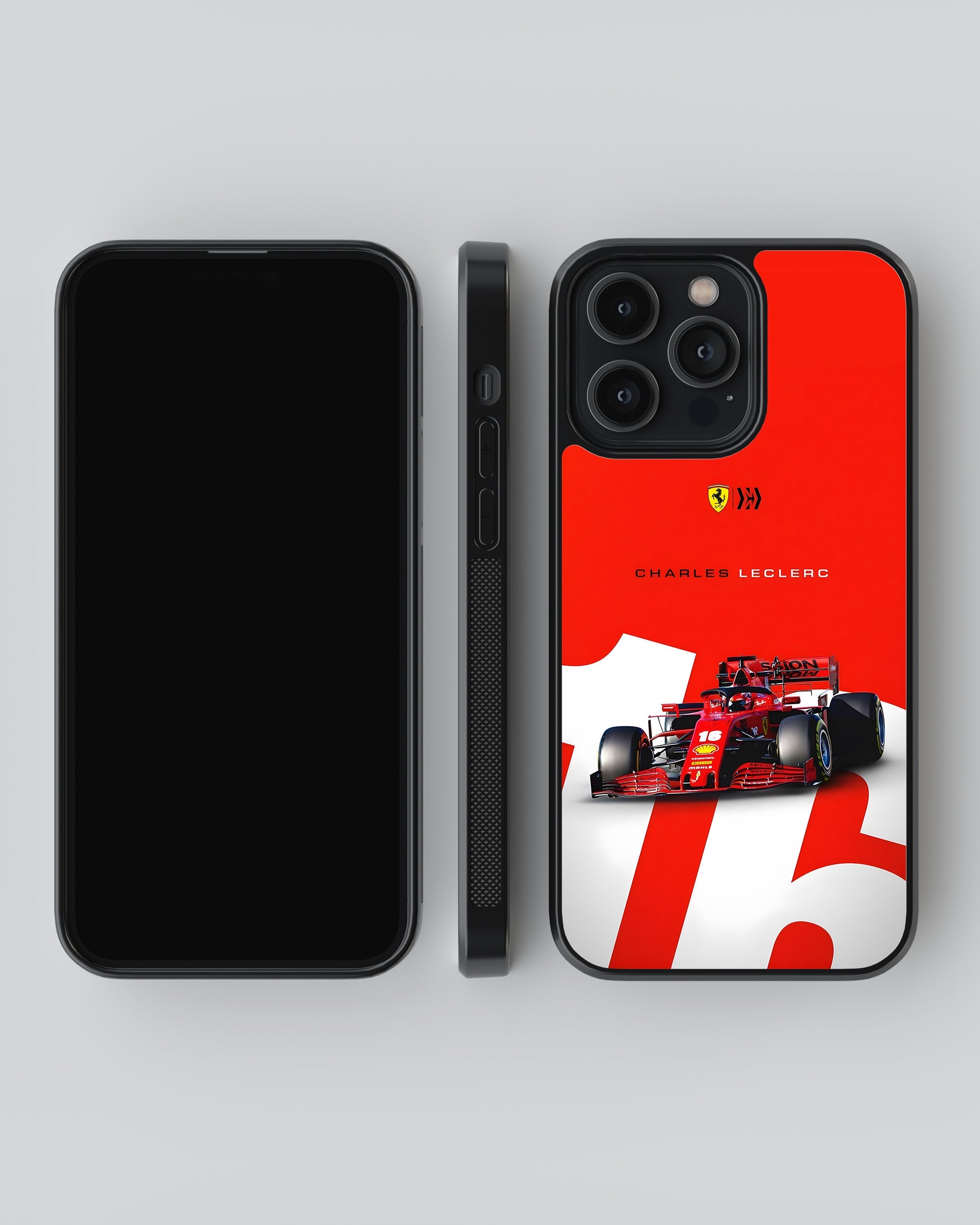 Formula 1 Mobile Cover (Charles Leclerc Classics) Mobile Case by CoverMeUp - Style 4