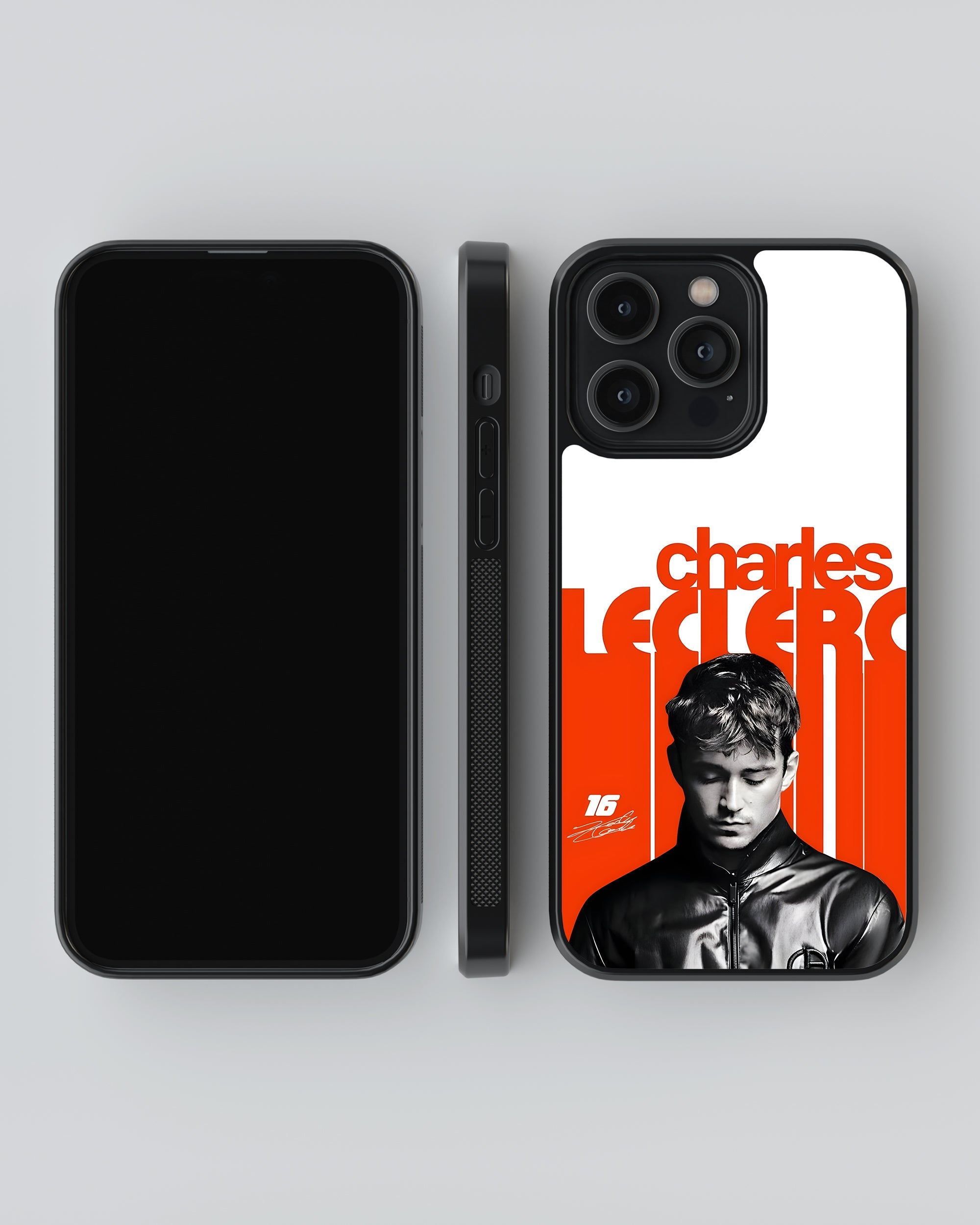 Formula 1 Mobile Cover (Charles Leclerc Originals) Mobile Case by CoverMeUp - Style 4