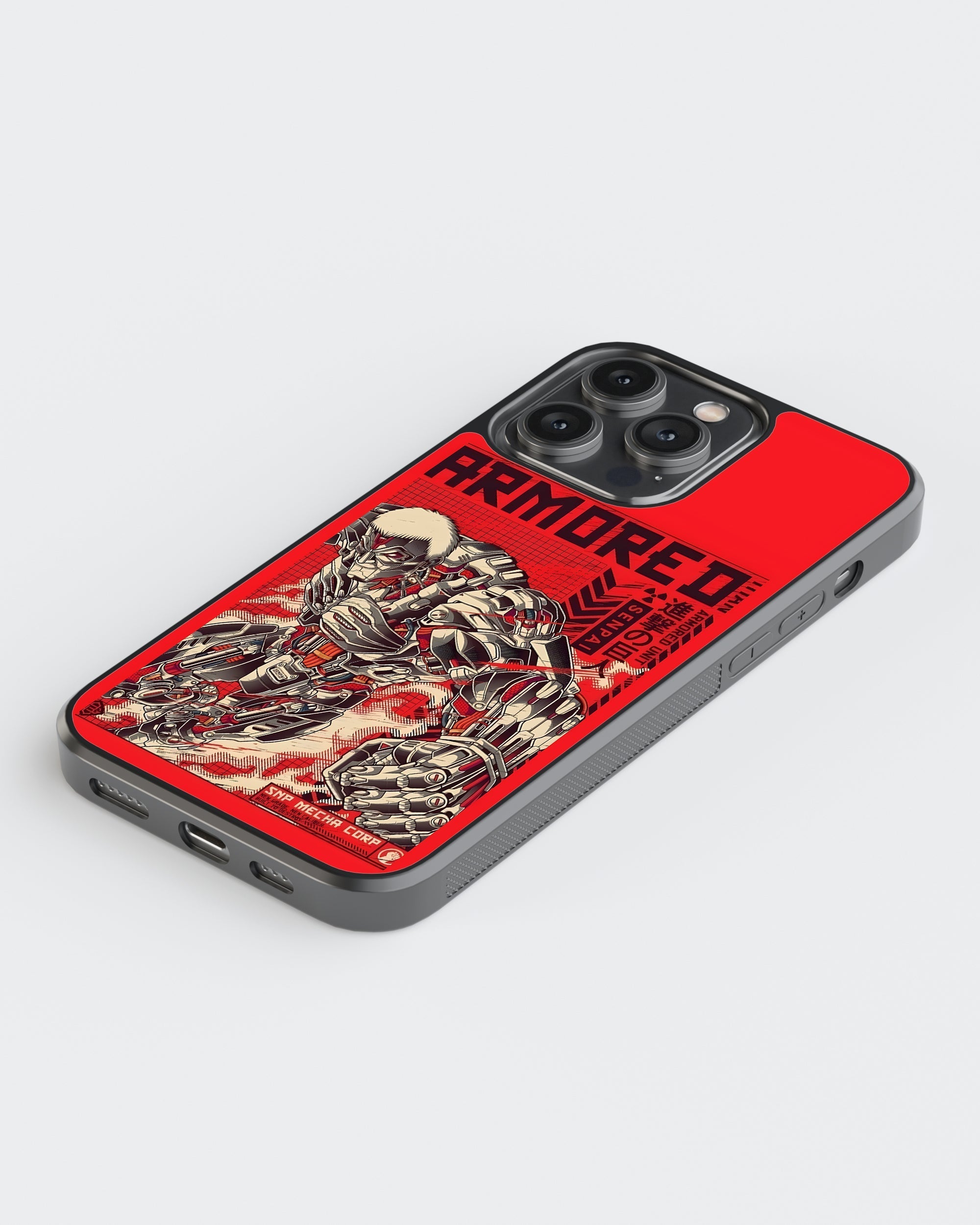 Attack On Titan Mobile Cover (Armoured Titan) Mobile Case by CoverMeUp - Style 5
