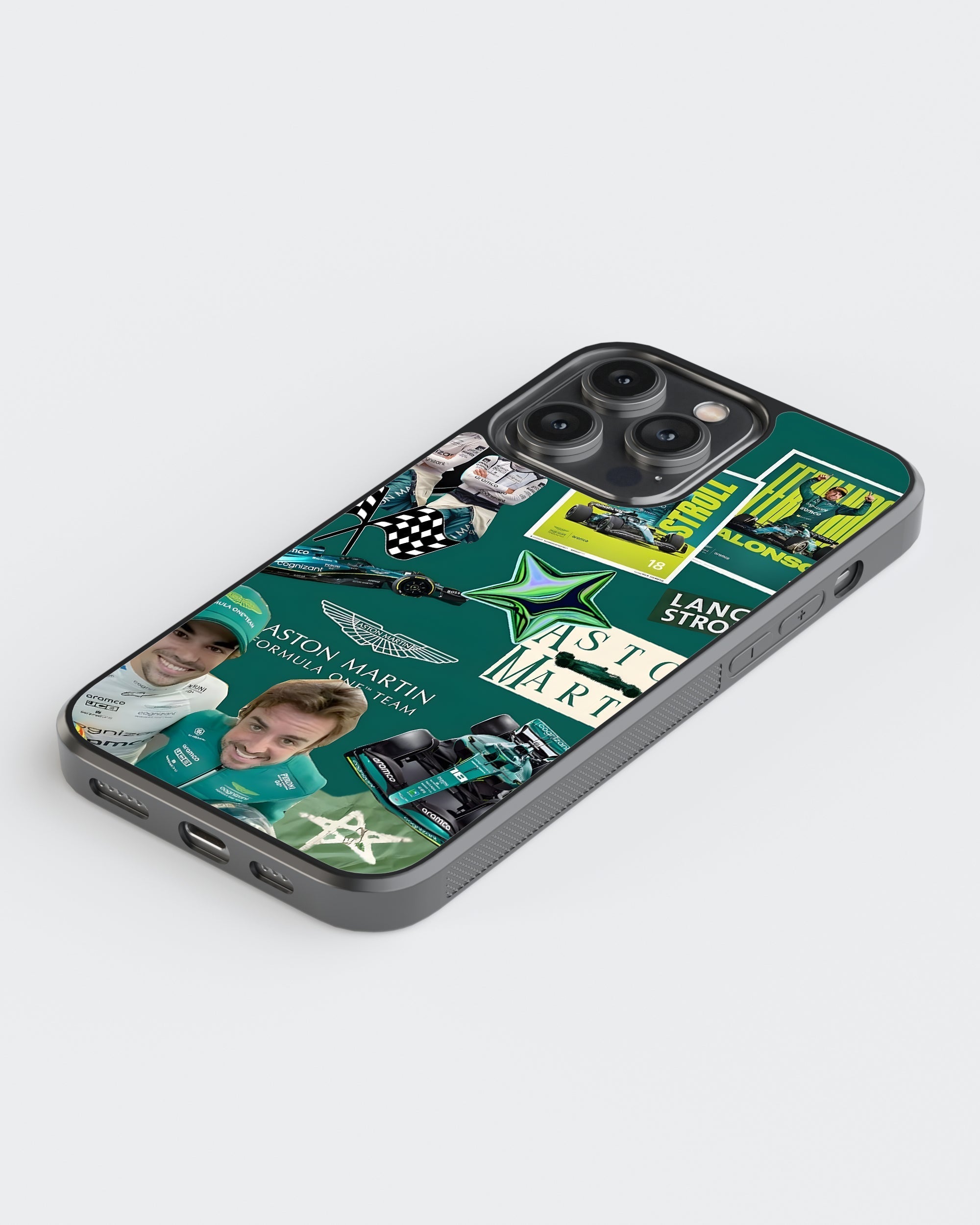 Formula 1 Mobile Cover (Aston Martin Team) Mobile Case by CoverMeUp - Style 5
