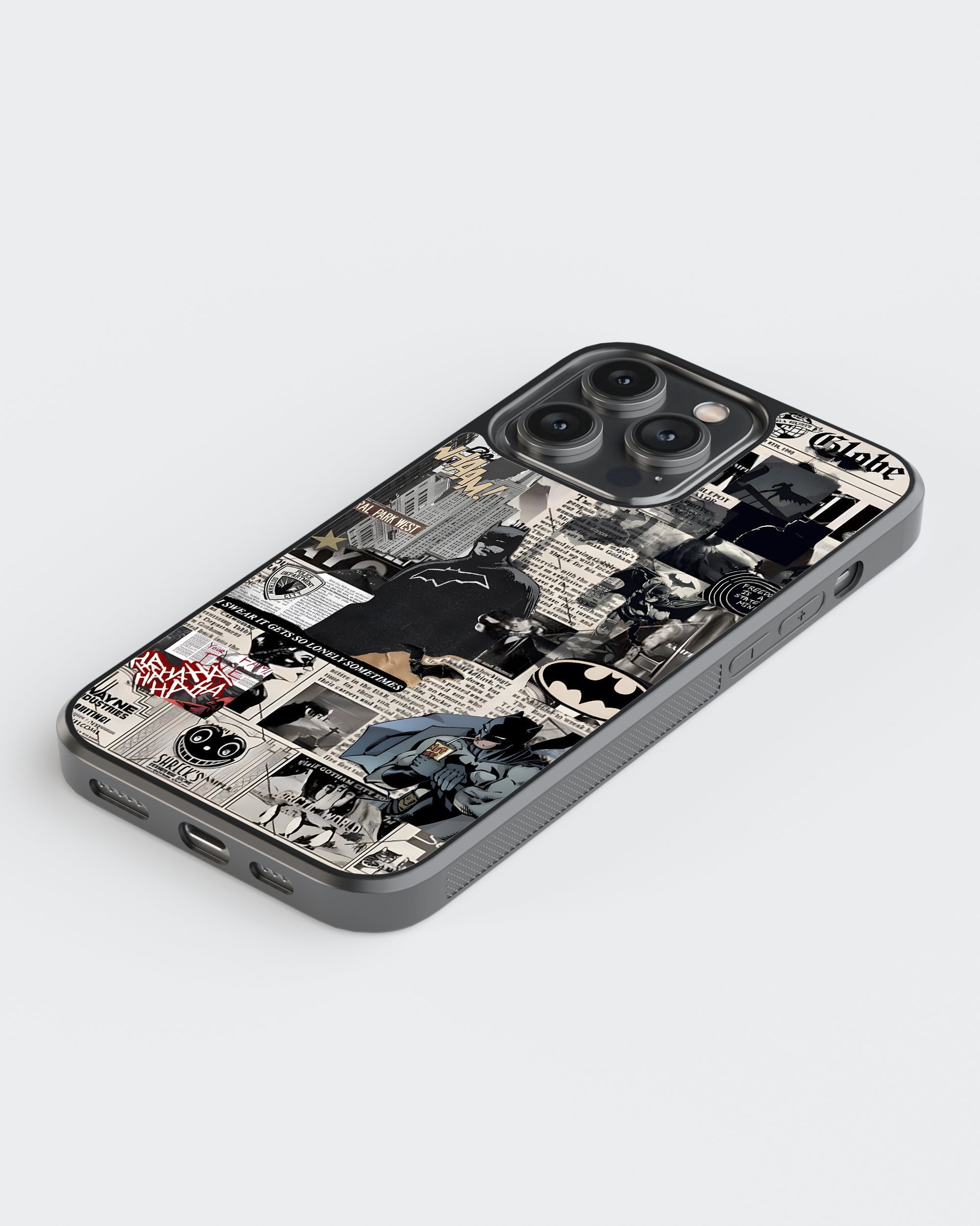 DC Mobile Cover (Batman Collage) Mobile Case by CoverMeUp - Style 5