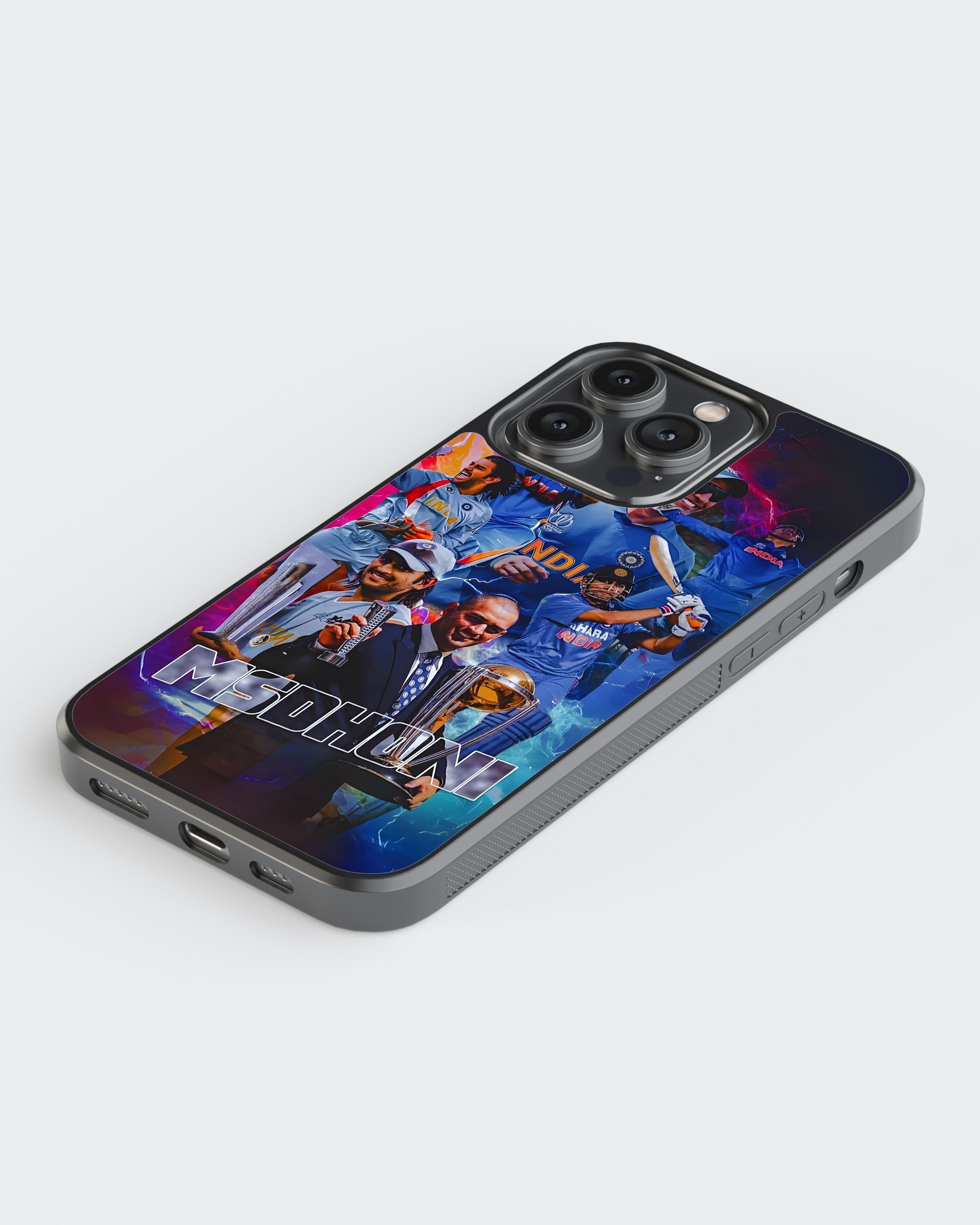 Cricket Mobile Cover (Best Captain Dhoni) Mobile Case by CoverMeUp - Style 5