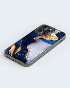 Marbel Mobile Cover (Blue Marbel) Mobile Case by CoverMeUp - Style 5