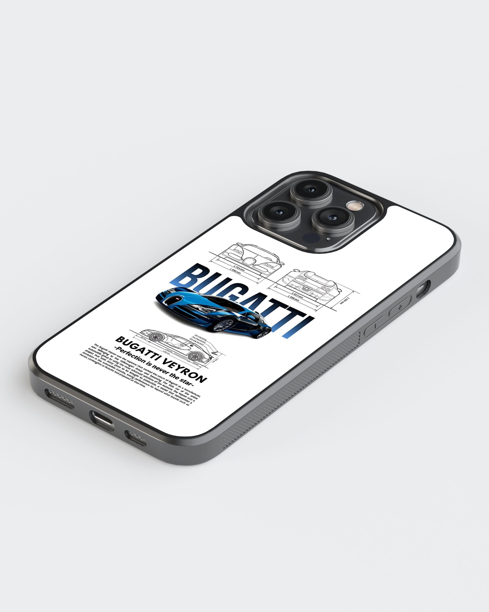 Sports Car Mobile Cover (Bugati Veyron) Mobile Case by CoverMeUp - Style 5