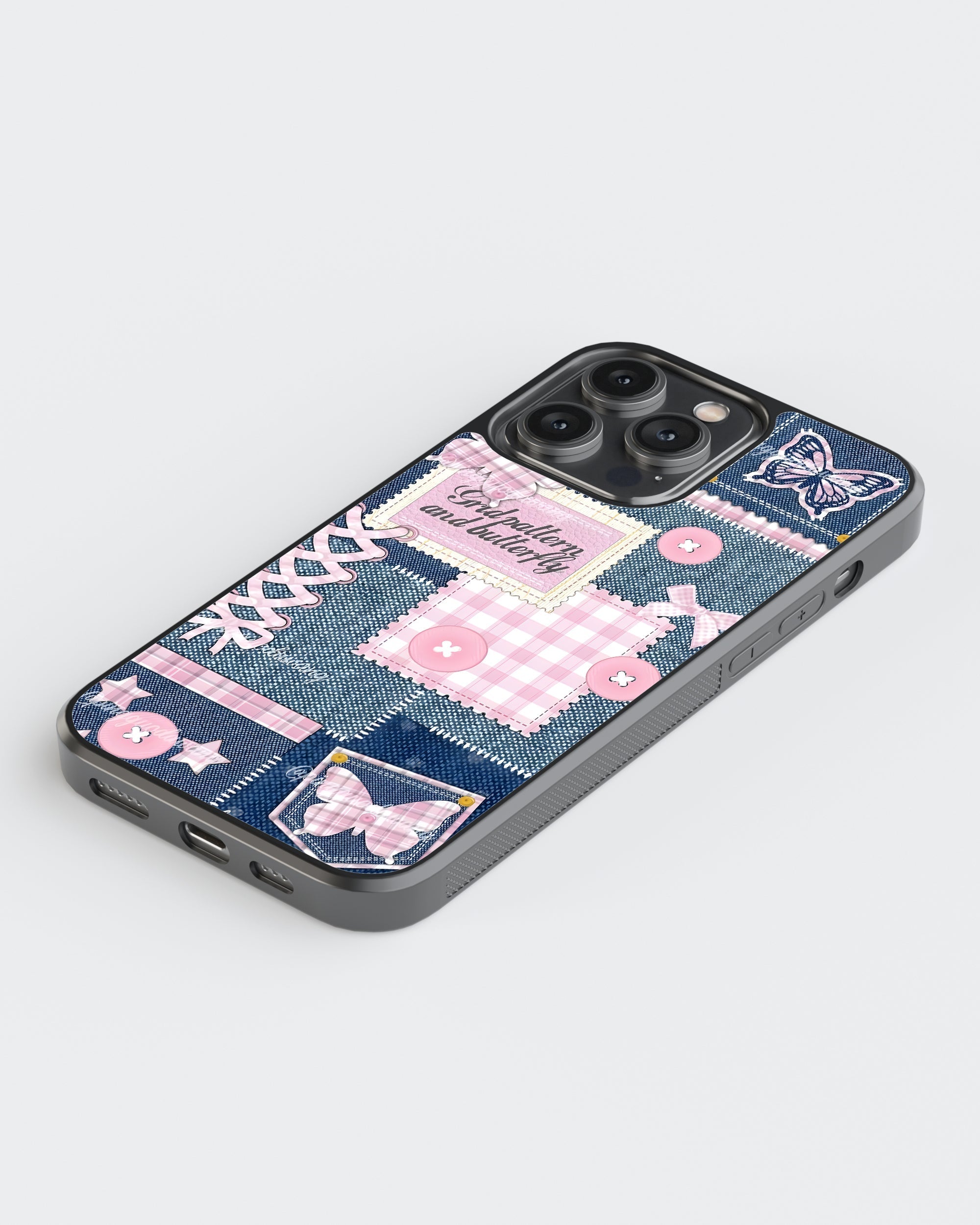 Girls Aesthetic Mobile Cover (ButterFly) Mobile Case by CoverMeUp - Style 5
