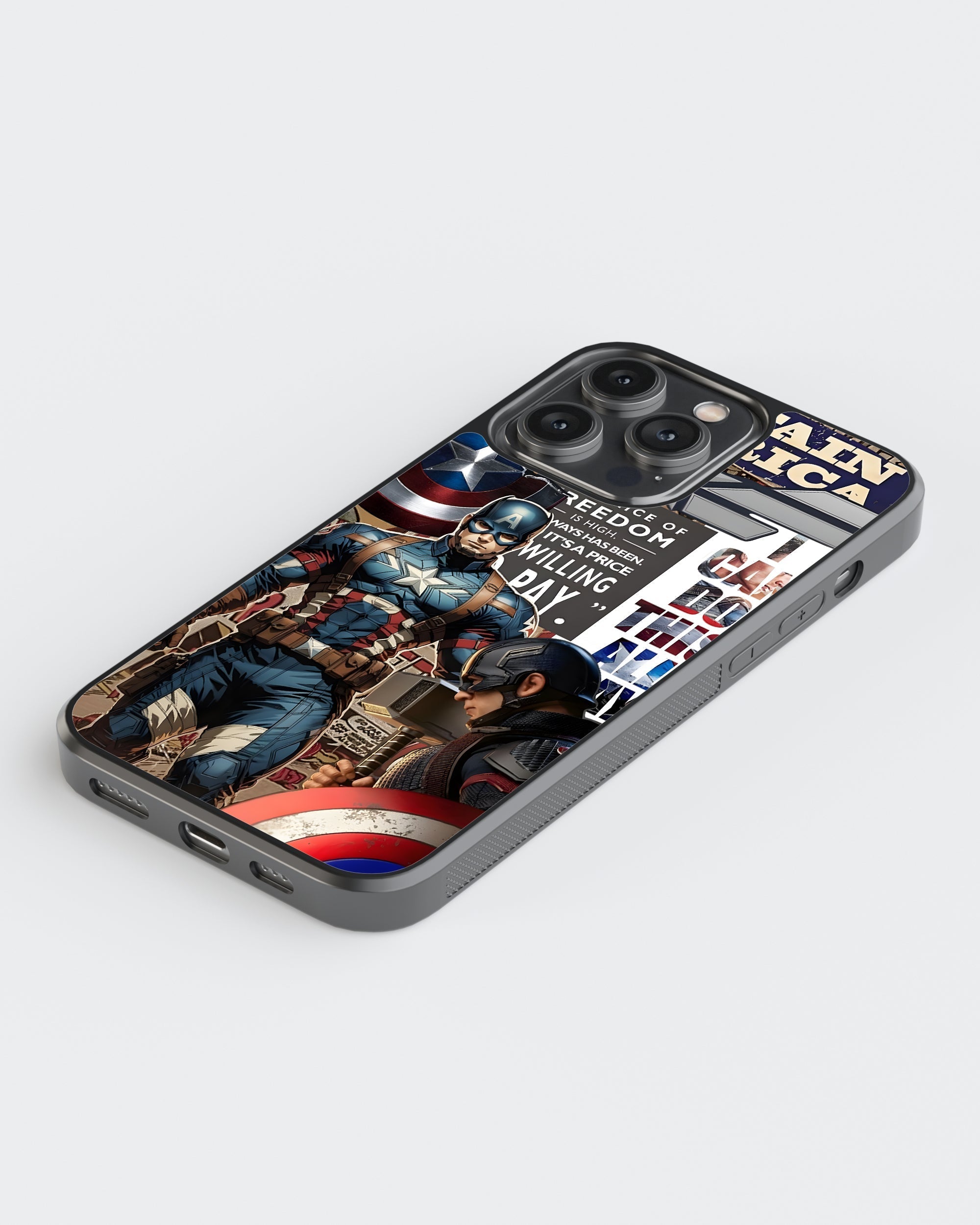 Marvel Mobile Cover (Captain American Originals) Mobile Case by CoverMeUp - Style 5