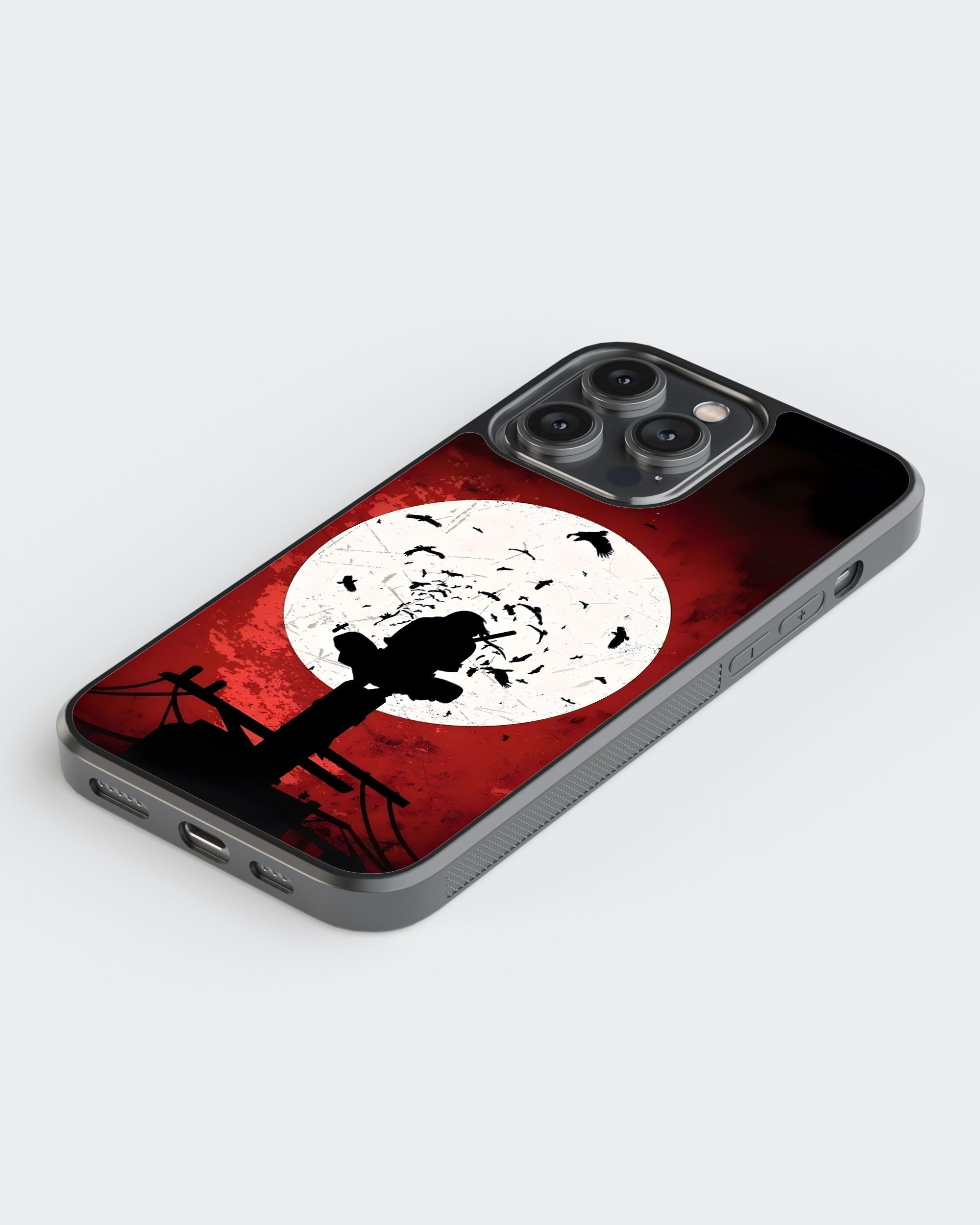 Naruto Mobile Cover (Crow Itachi) Mobile Case by CoverMeUp - Style 5