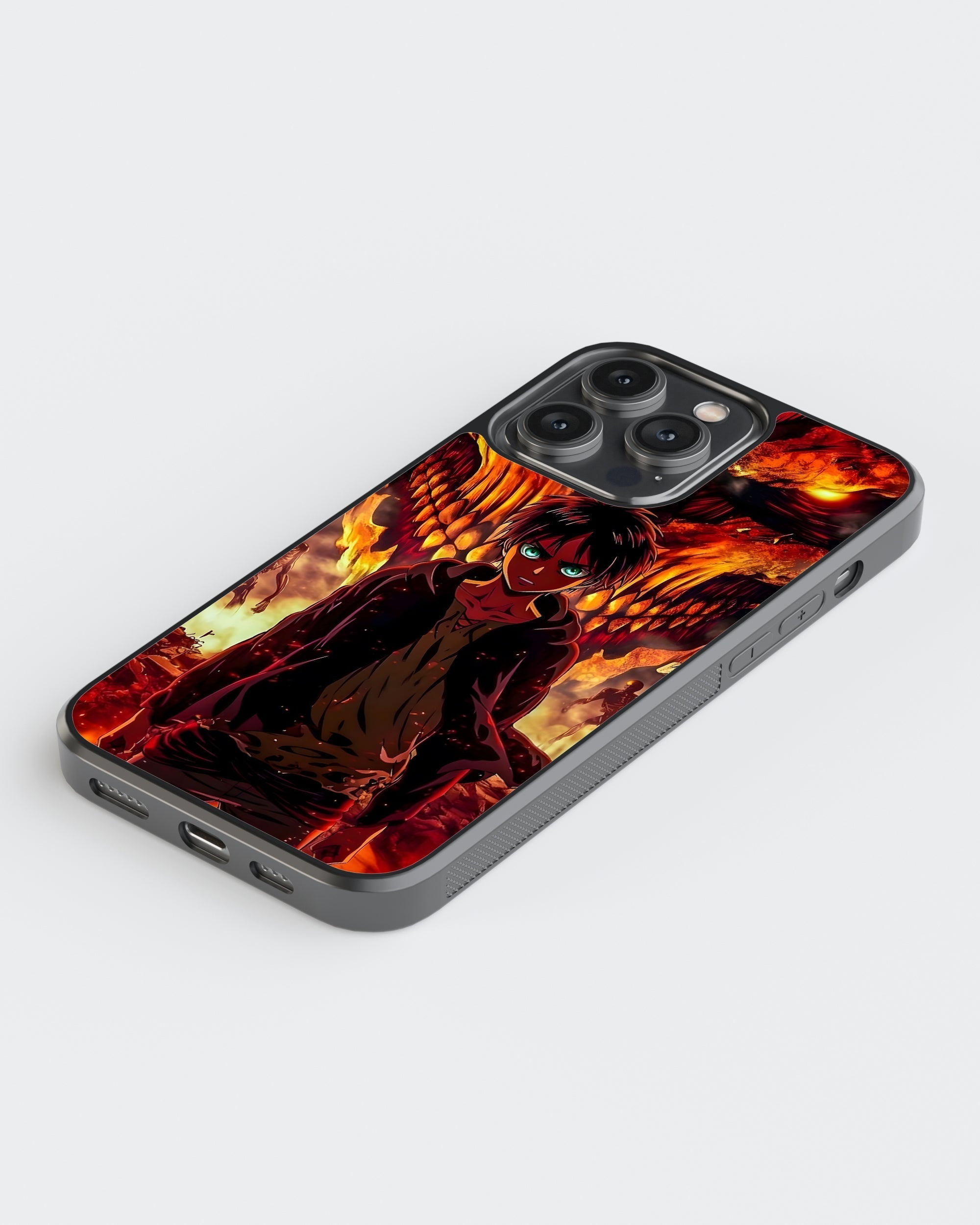 Attack On Titan Mobile Cover (Eren) Mobile Case by CoverMeUp - Style 5