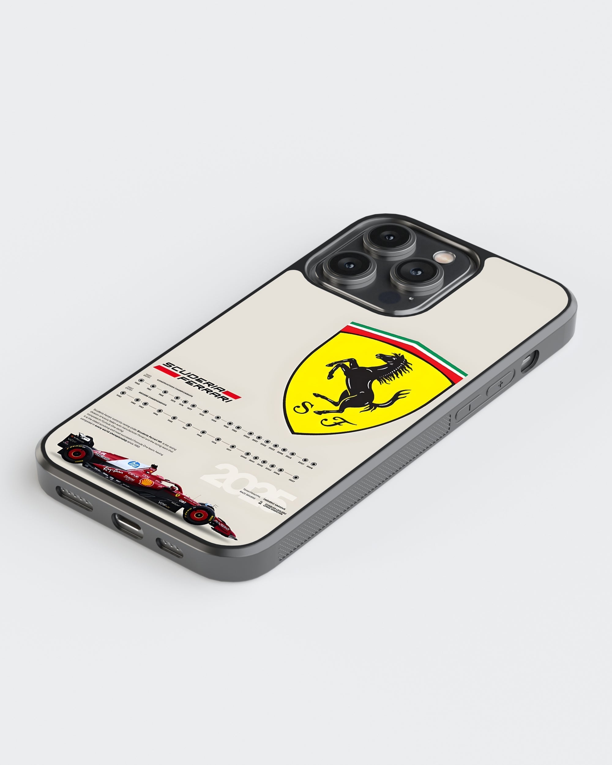 Formula 1 Mobile Cover (Ferrari Racing) Mobile Case by CoverMeUp - Style 5