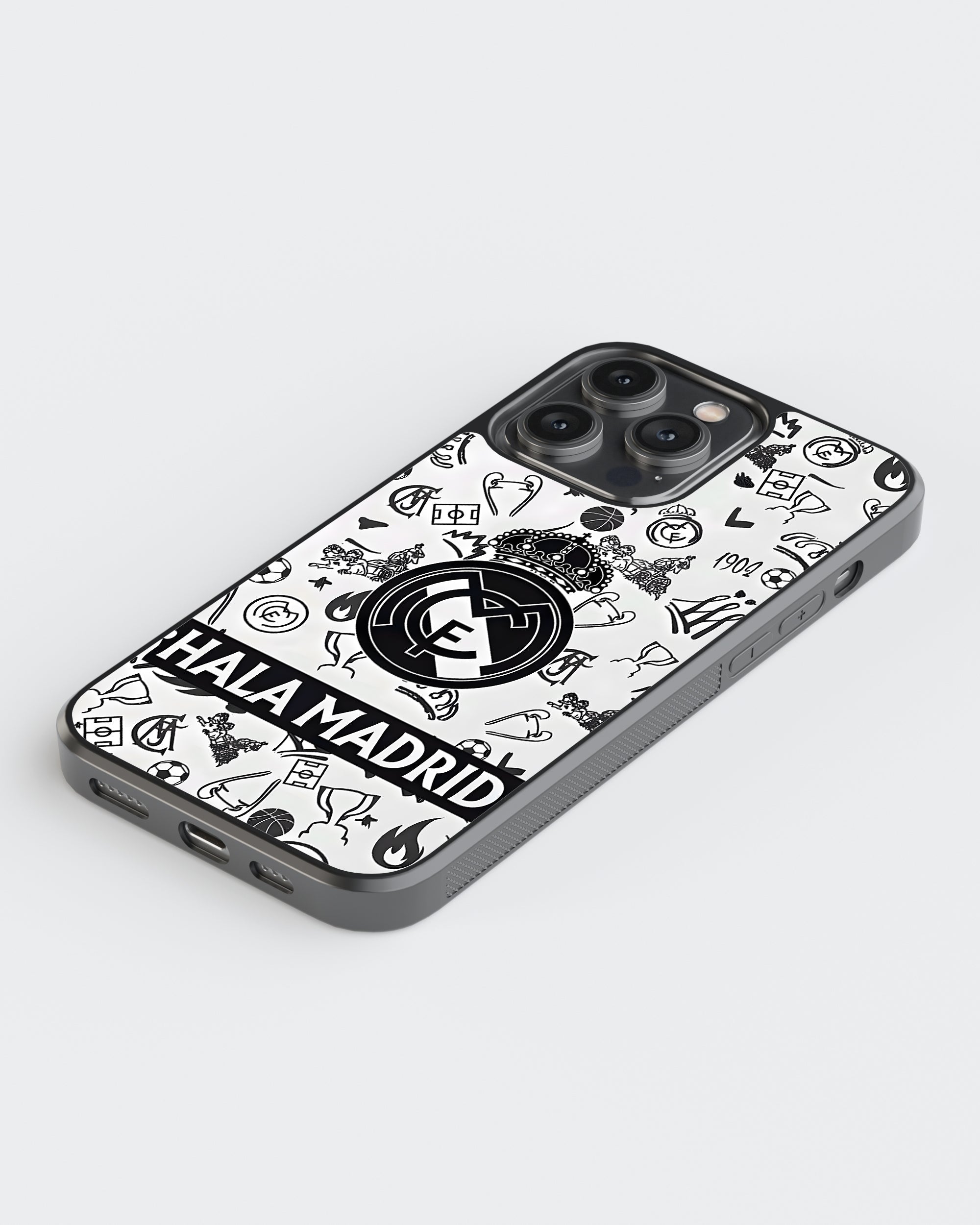 Football Mobile Cover (Hala Madrid) Mobile Case by CoverMeUp - Style 5