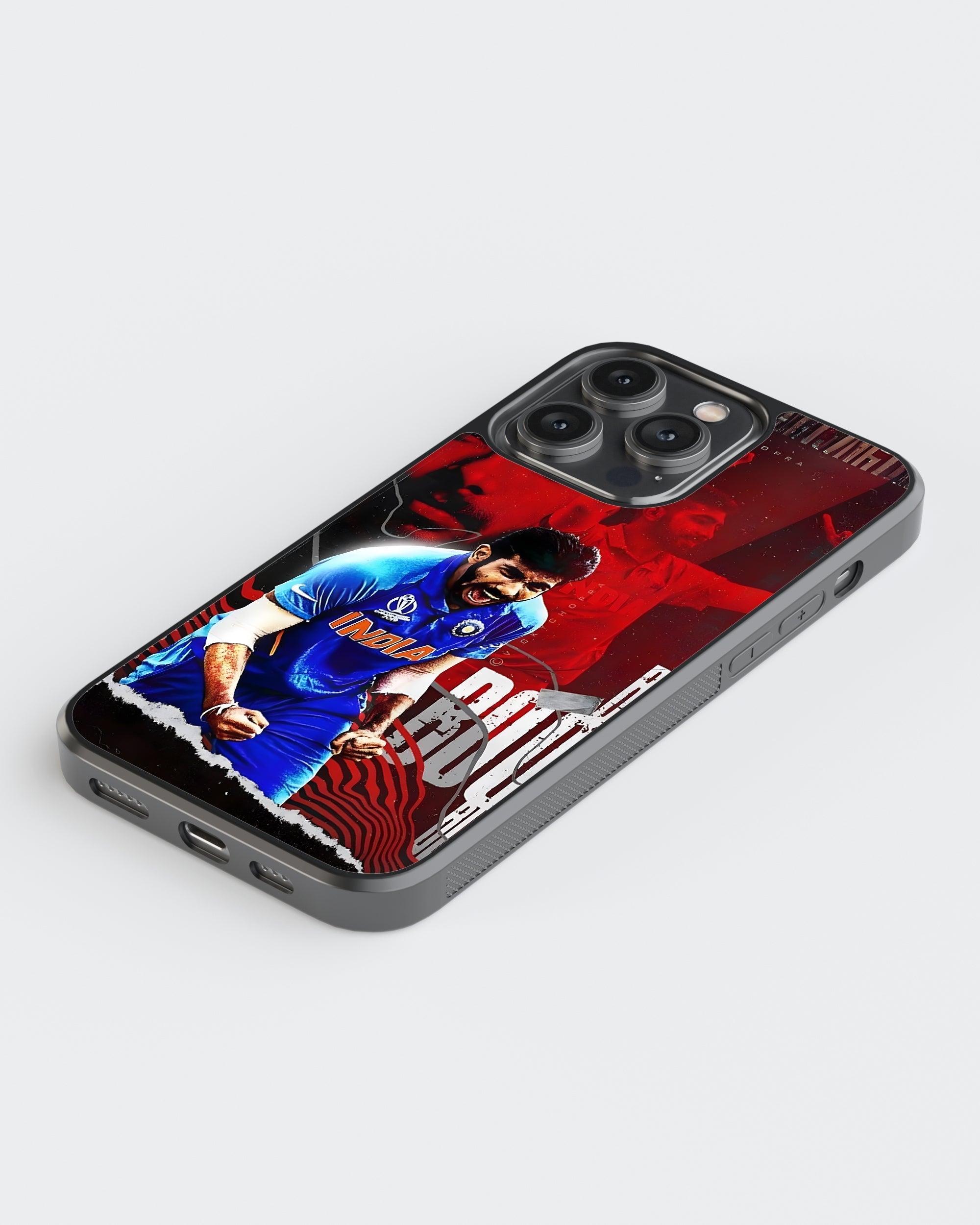 Cricket Mobile Cover (Jasprit Bumrah) Mobile Case by CoverMeUp - Style 5