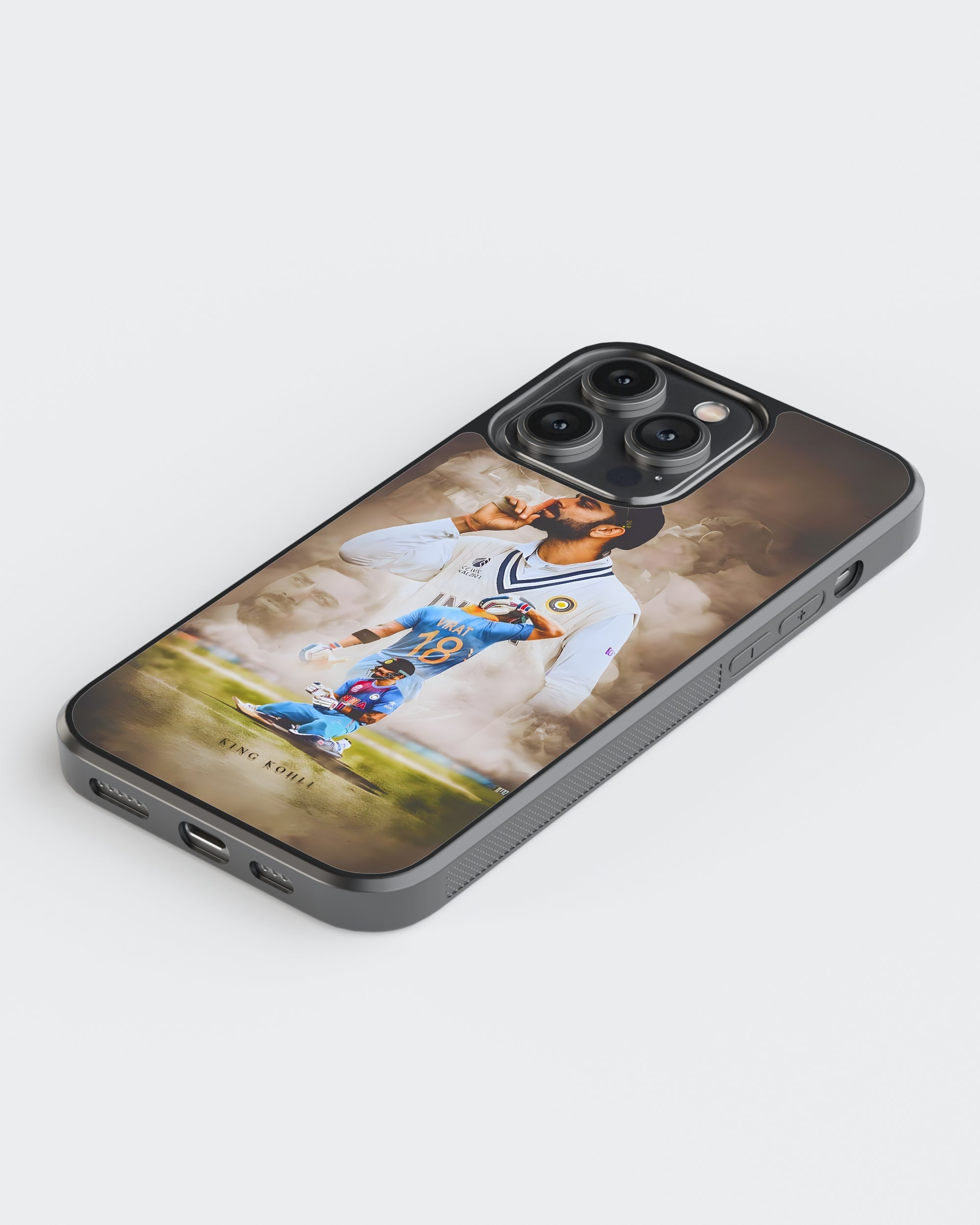 Cricket Mobile Cover (Kohli) Mobile Case by CoverMeUp - Style 5