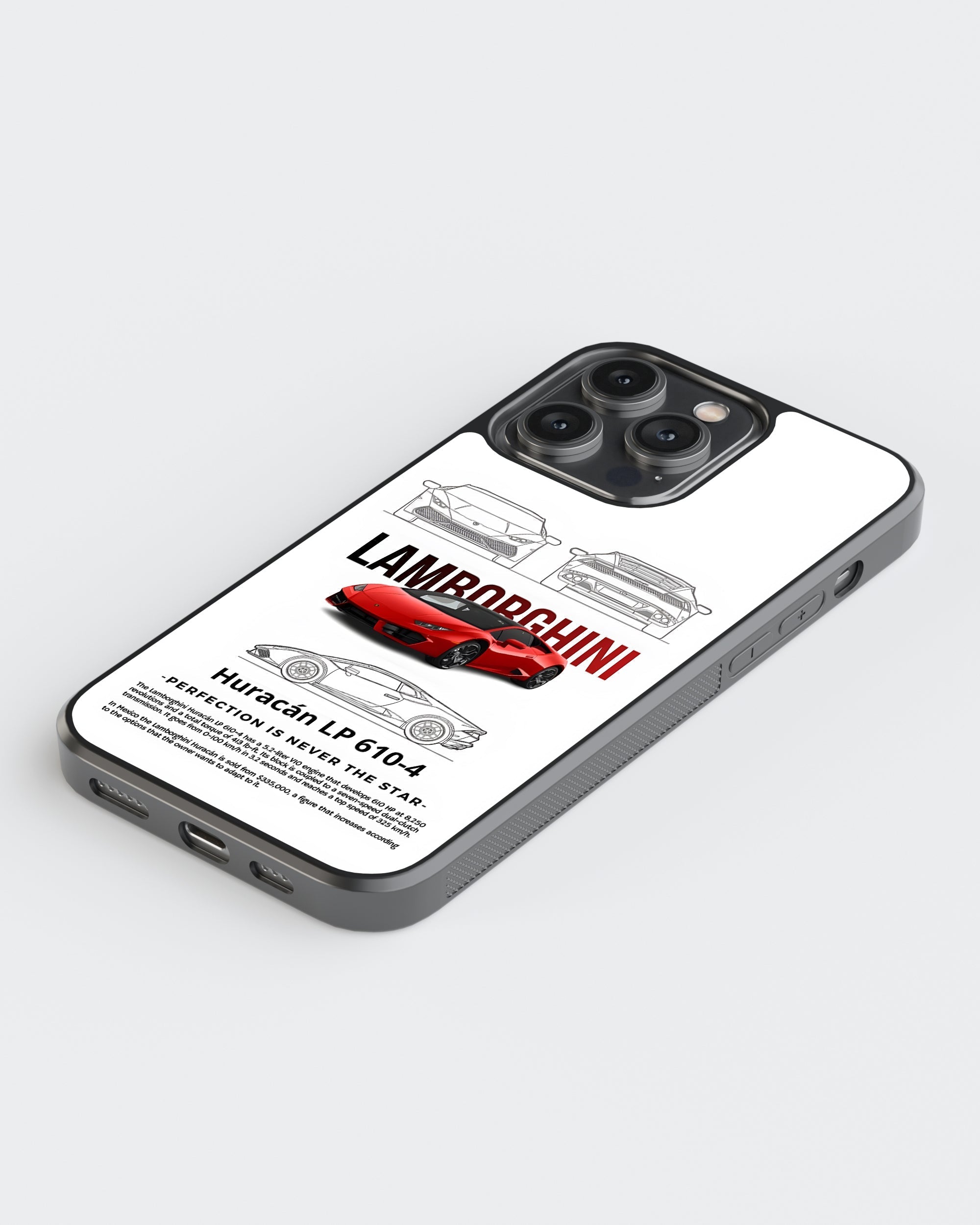 Sports Car Mobile Cover (Lamborghini Huracan) Mobile Case by CoverMeUp - Style 5