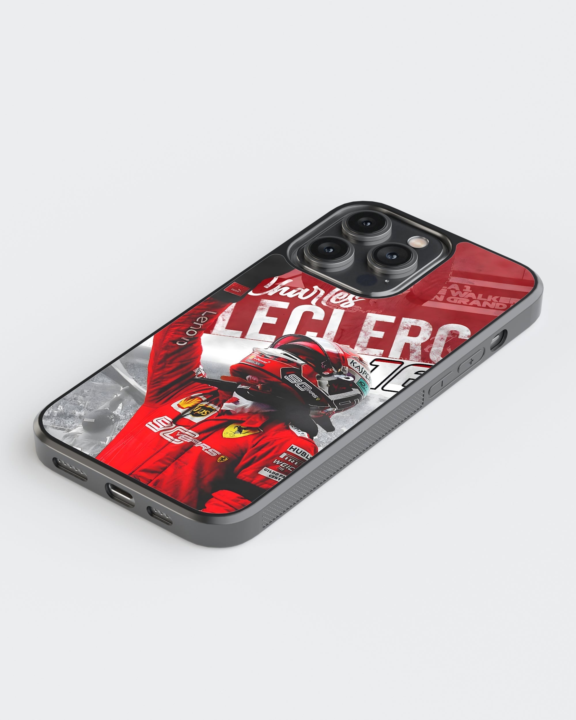 Formula 1 Mobile Cover (Leclerc) Mobile Case by CoverMeUp - Style 5
