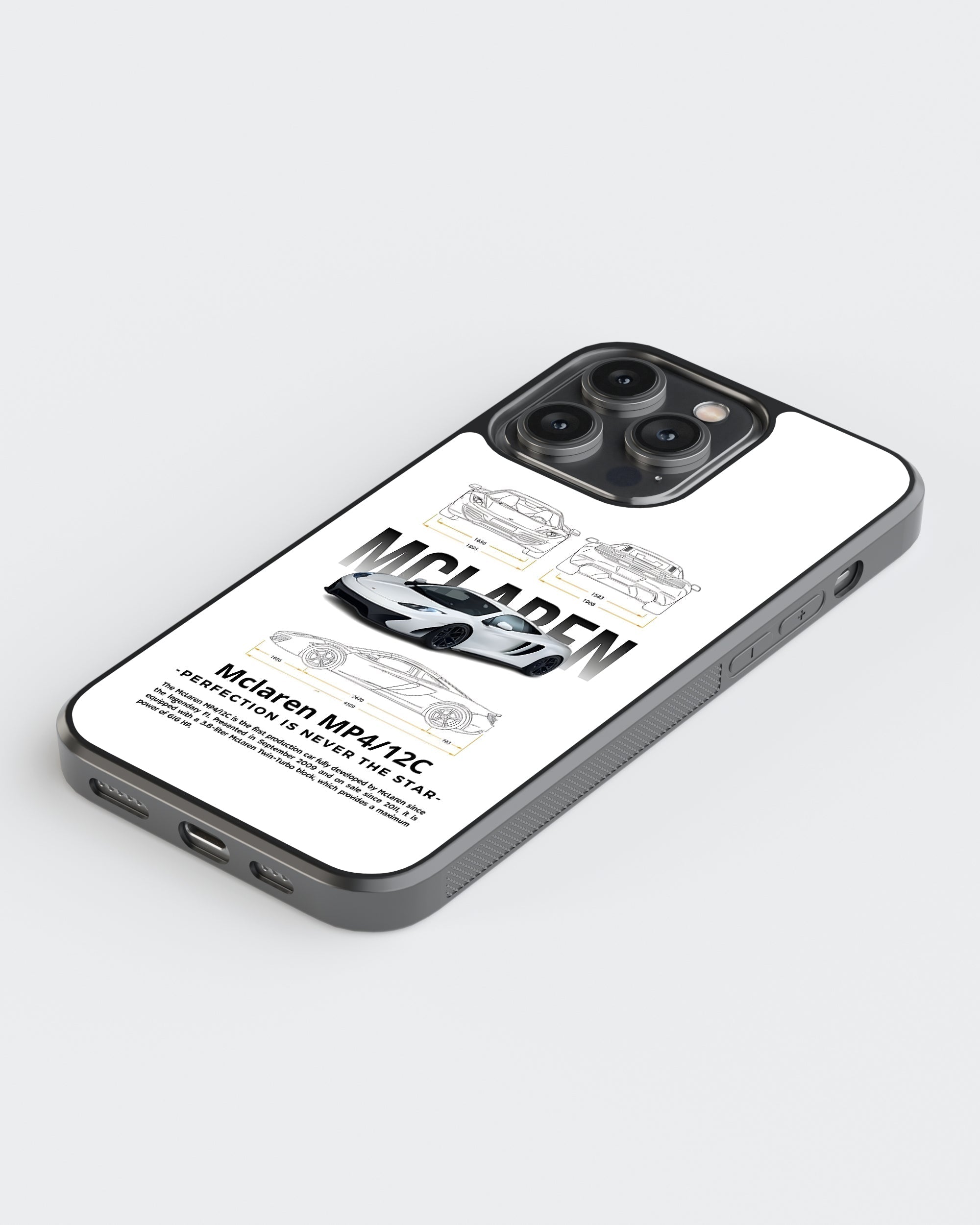 Sports Car Mobile Cover (Mclaren MP4) Mobile Case by CoverMeUp - Style 5