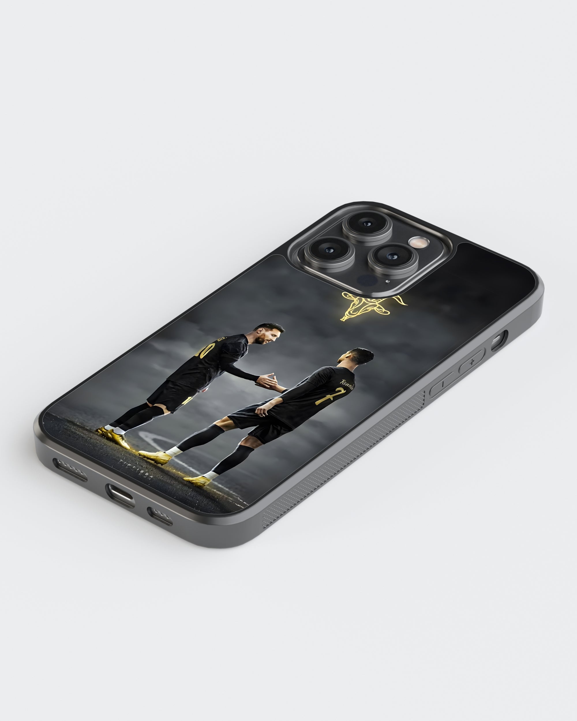 Football Mobile Cover (Messi x Ronaldo) Mobile Case by CoverMeUp - Style 5
