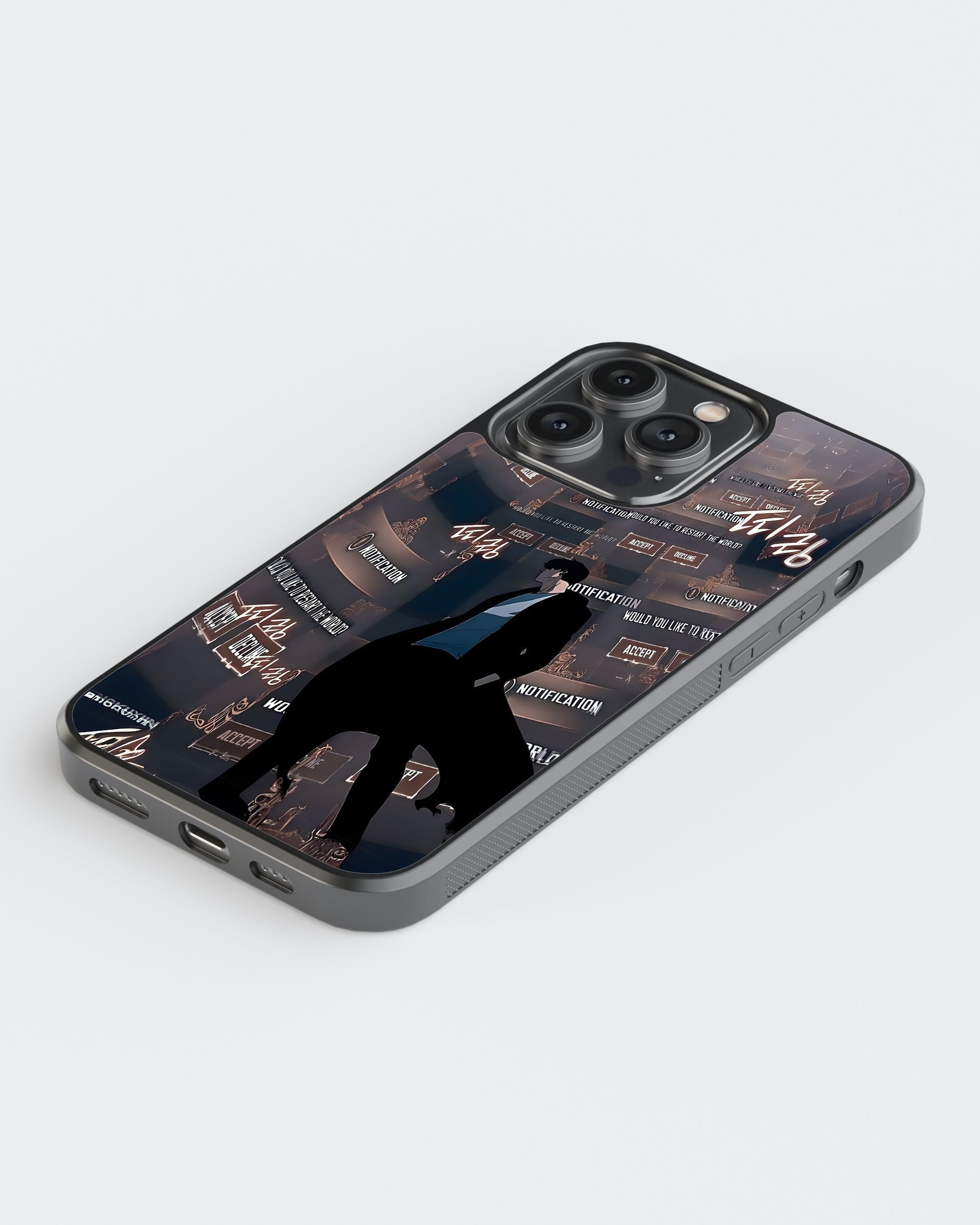 Solo Leveling Mobile Cover (Phantom) Mobile Case by CoverMeUp - Style 5