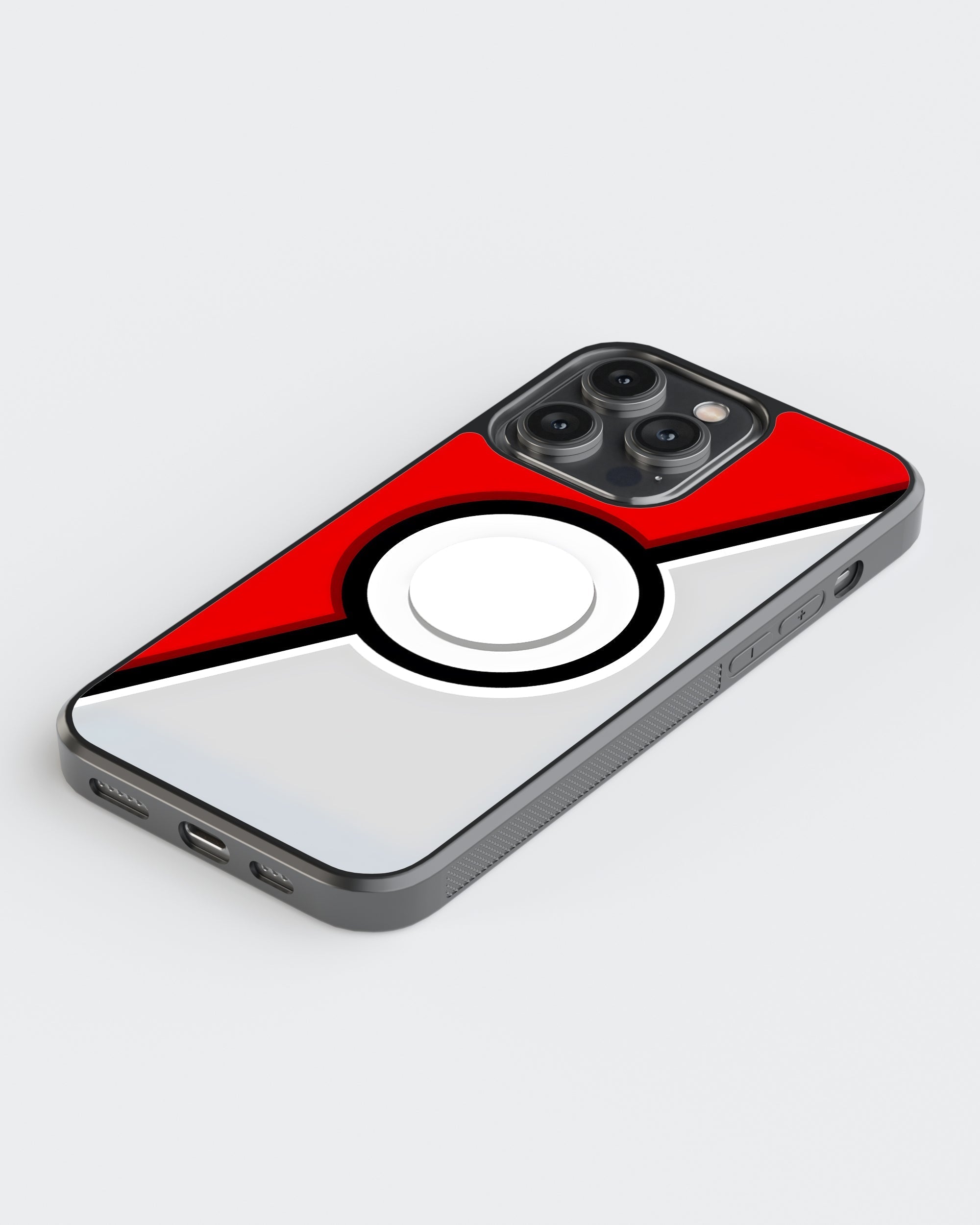 Cartoon Mobile Cover (Pokeball) Mobile Case by CoverMeUp - Style 5