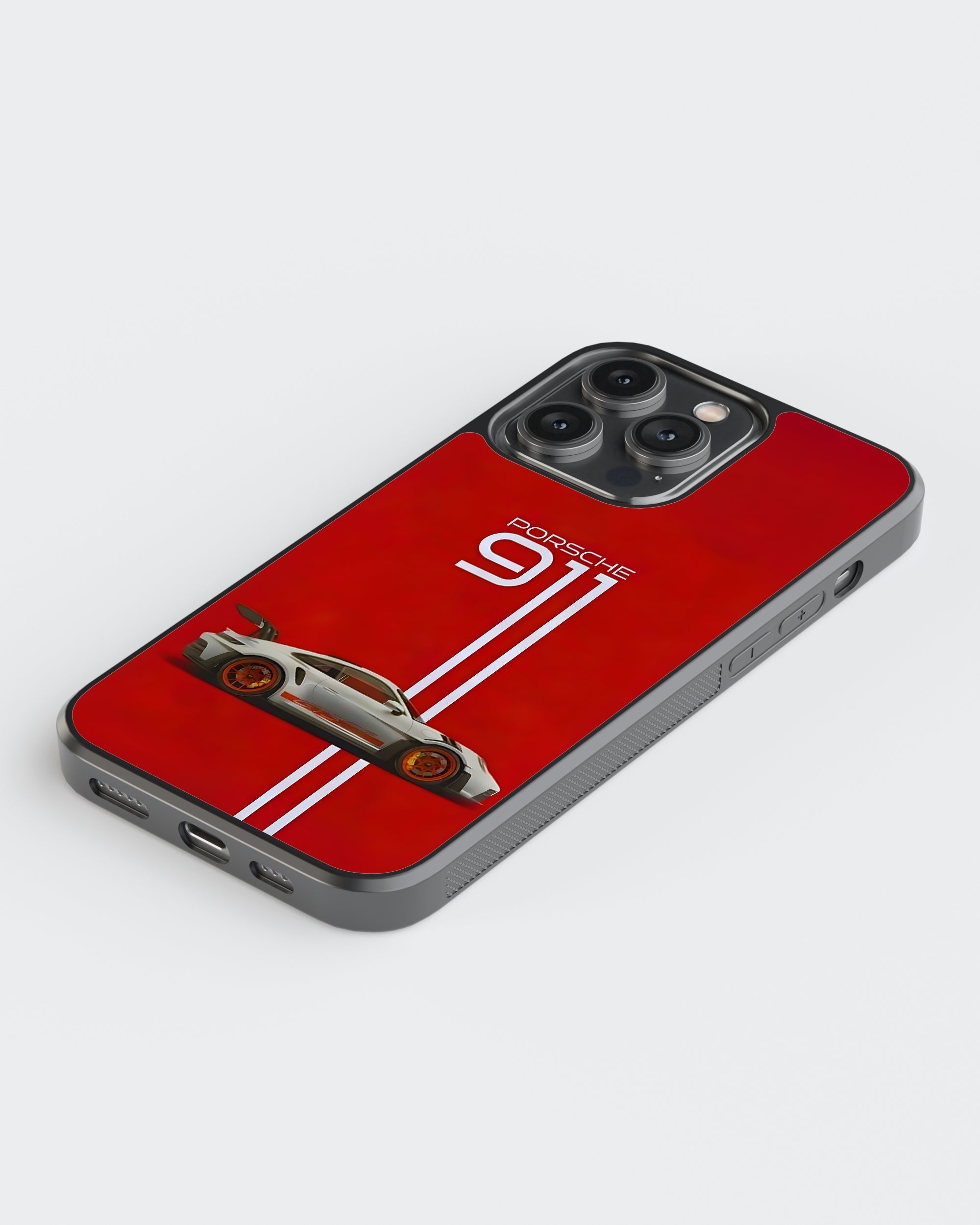 Sports Car Mobile Cover (Porsche 911 Red) Mobile Case by CoverMeUp - Style 5