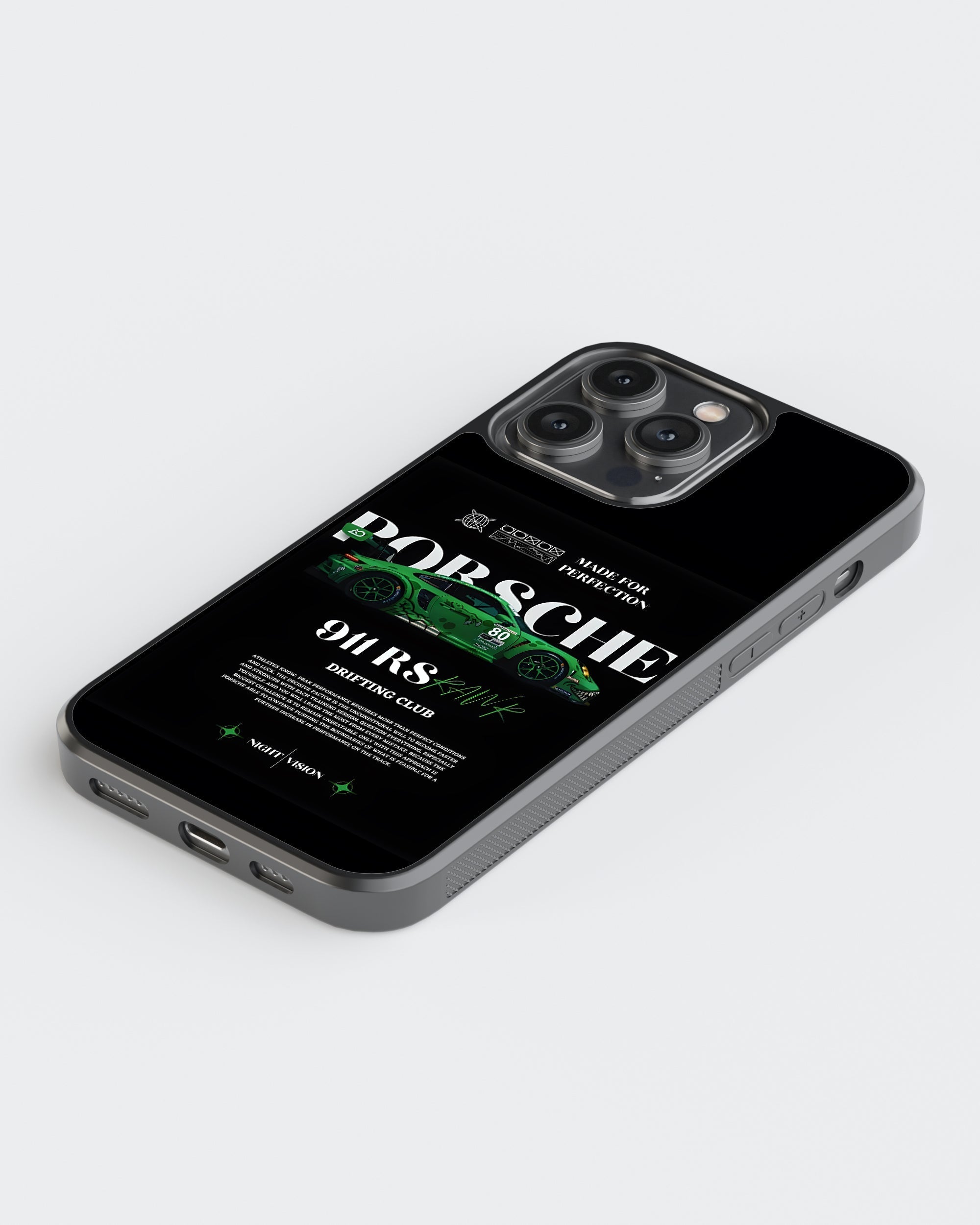 Sports Car Mobile Cover (Porsche Drifiting Club) Mobile Case by CoverMeUp - Style 5