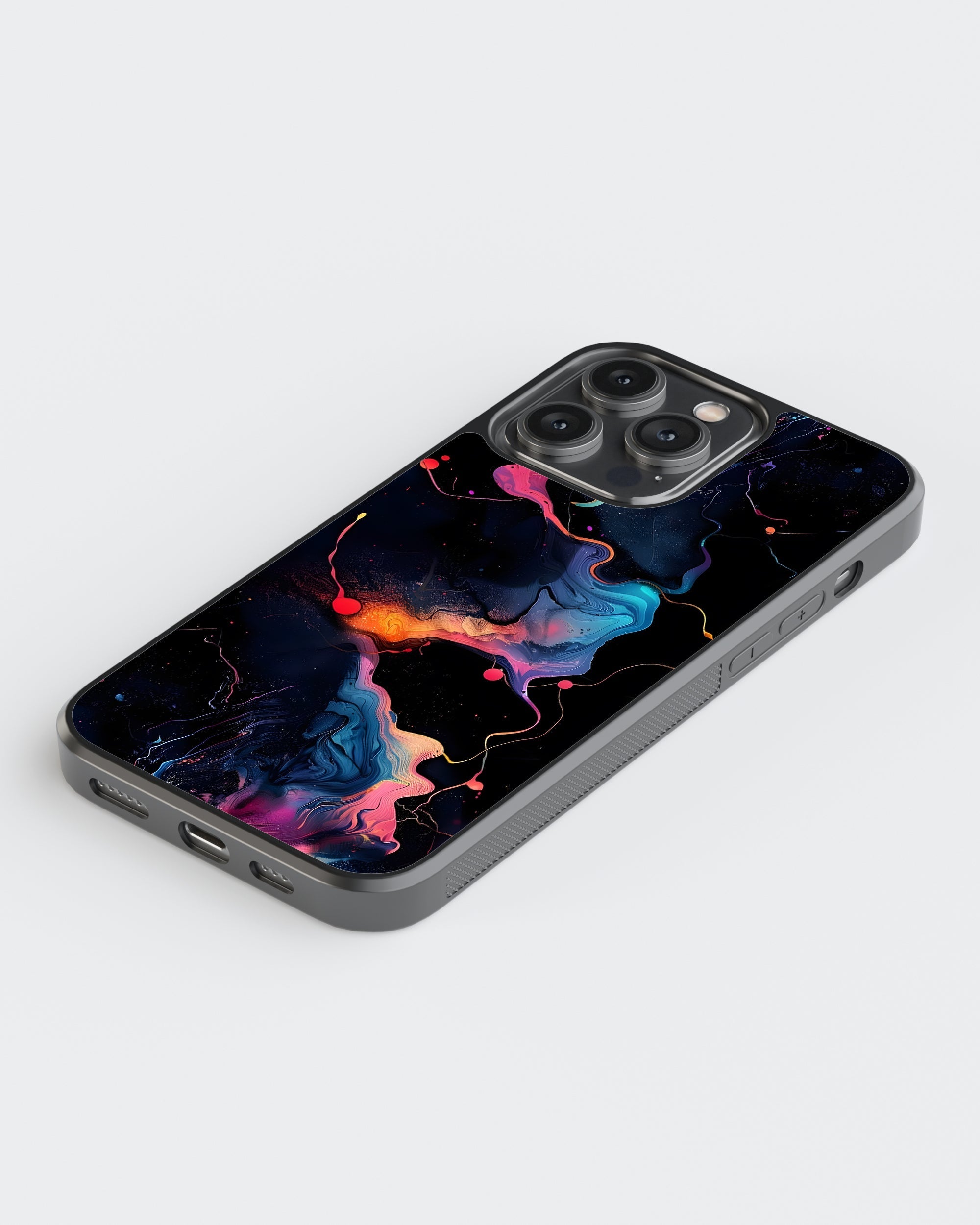 Marbel Mobile Cover (Rainbow Marbel) Mobile Case by CoverMeUp - Style 5