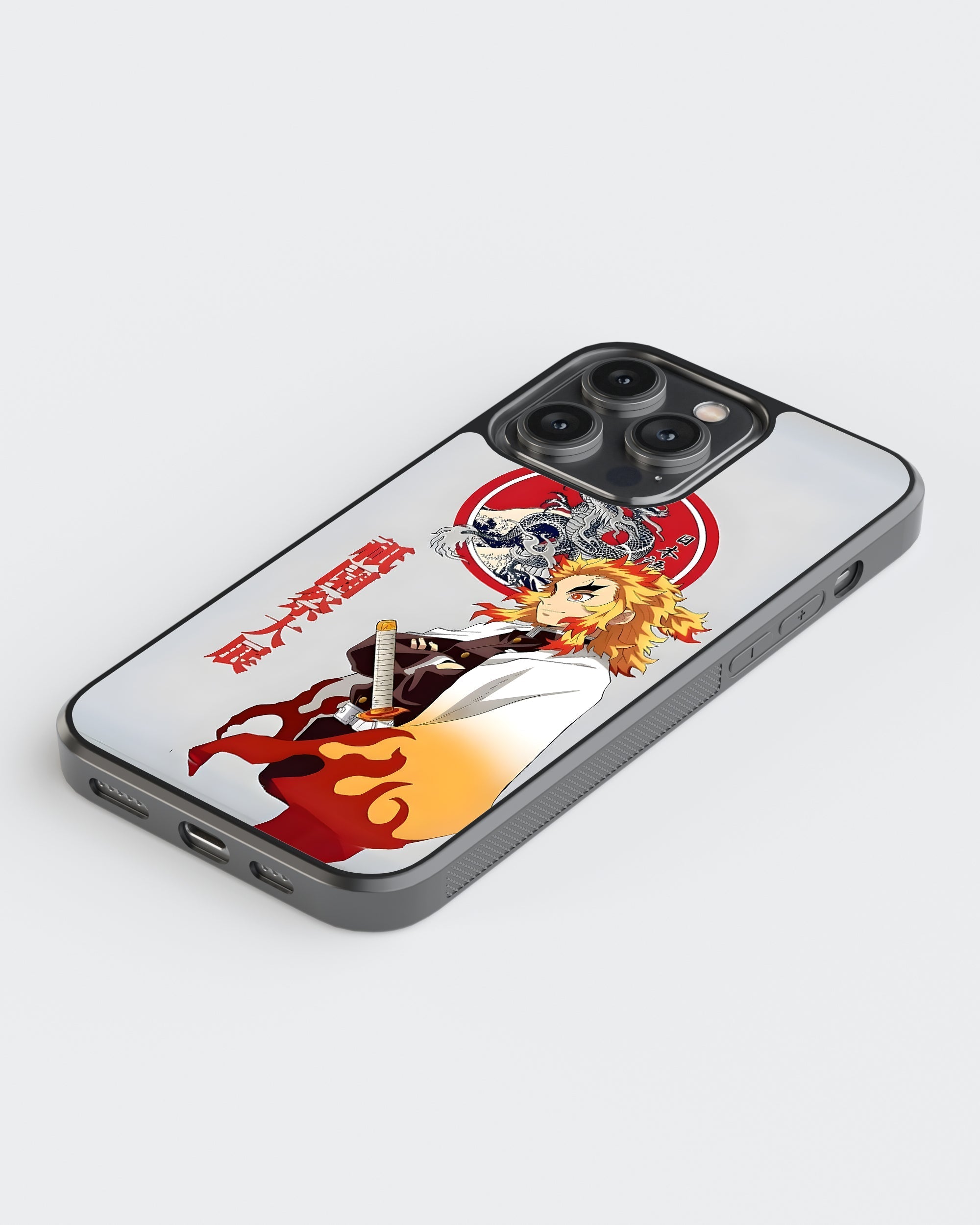 Demon Slayer Mobile Cover (Rengoku) Mobile Case by CoverMeUp - Style 5