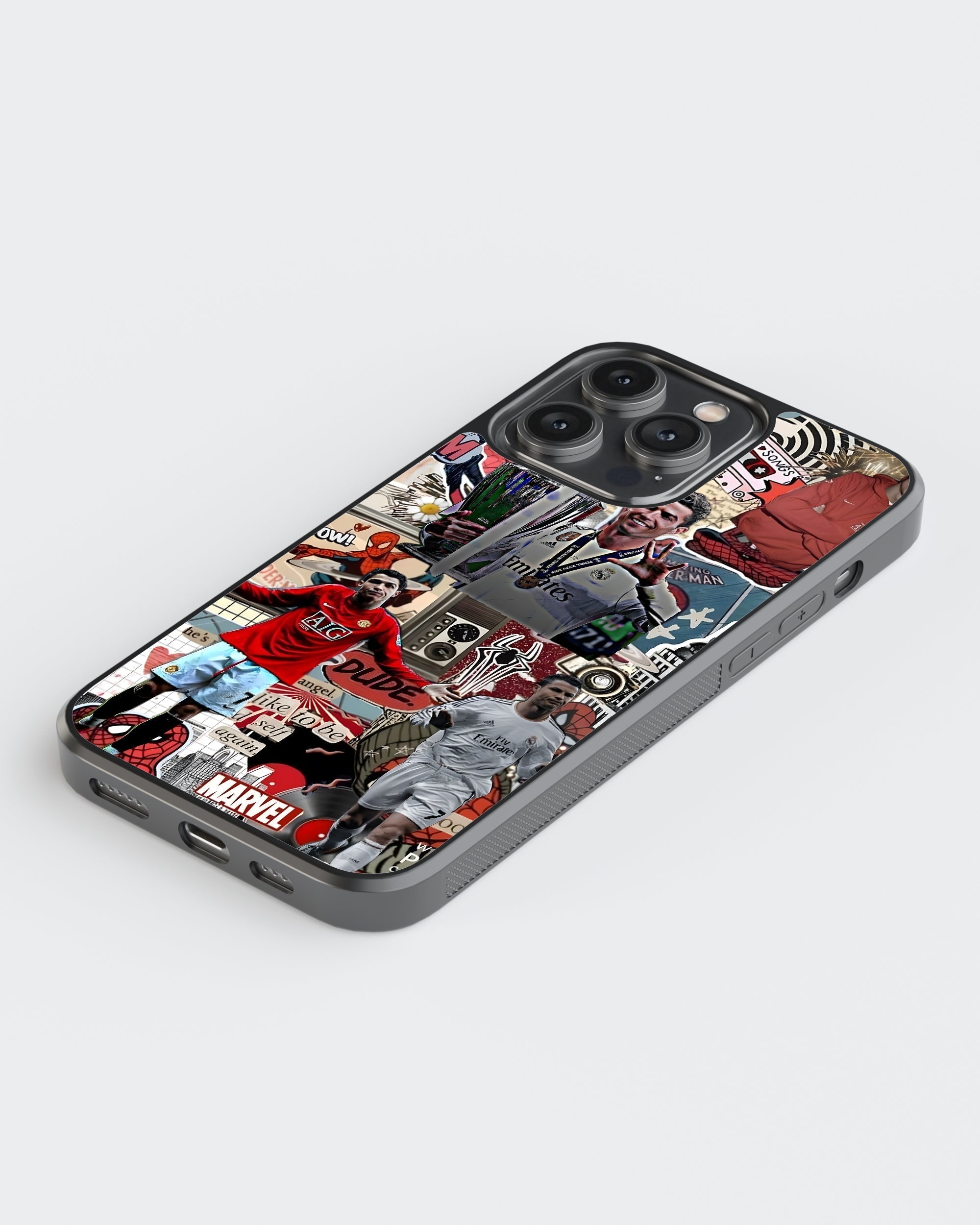 Football Mobile Cover (Ronaldo x Spiderman) Mobile Case by CoverMeUp - Style 5