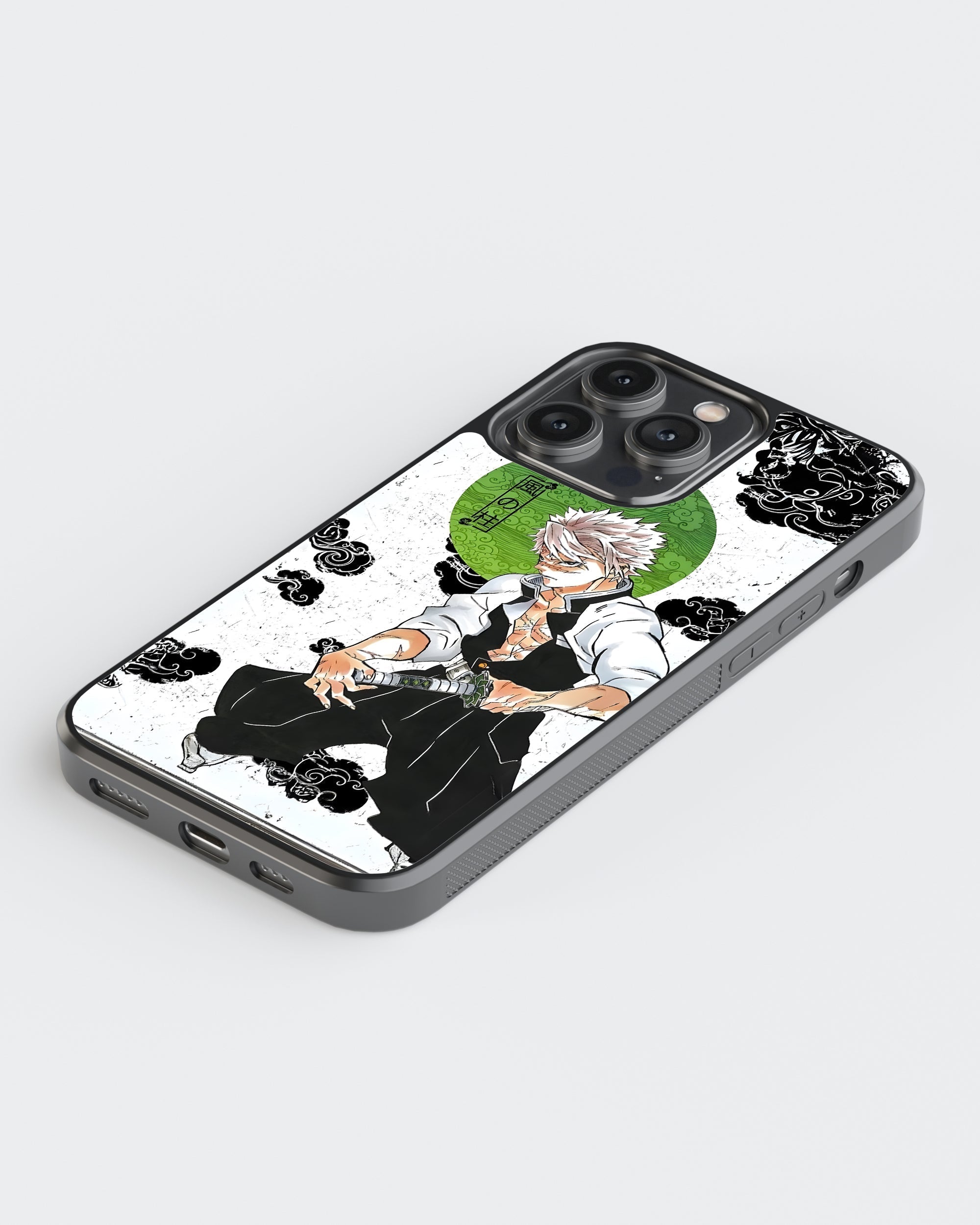 Demon Slayer Mobile Cover (Sanemi) Mobile Case by CoverMeUp - Style 5