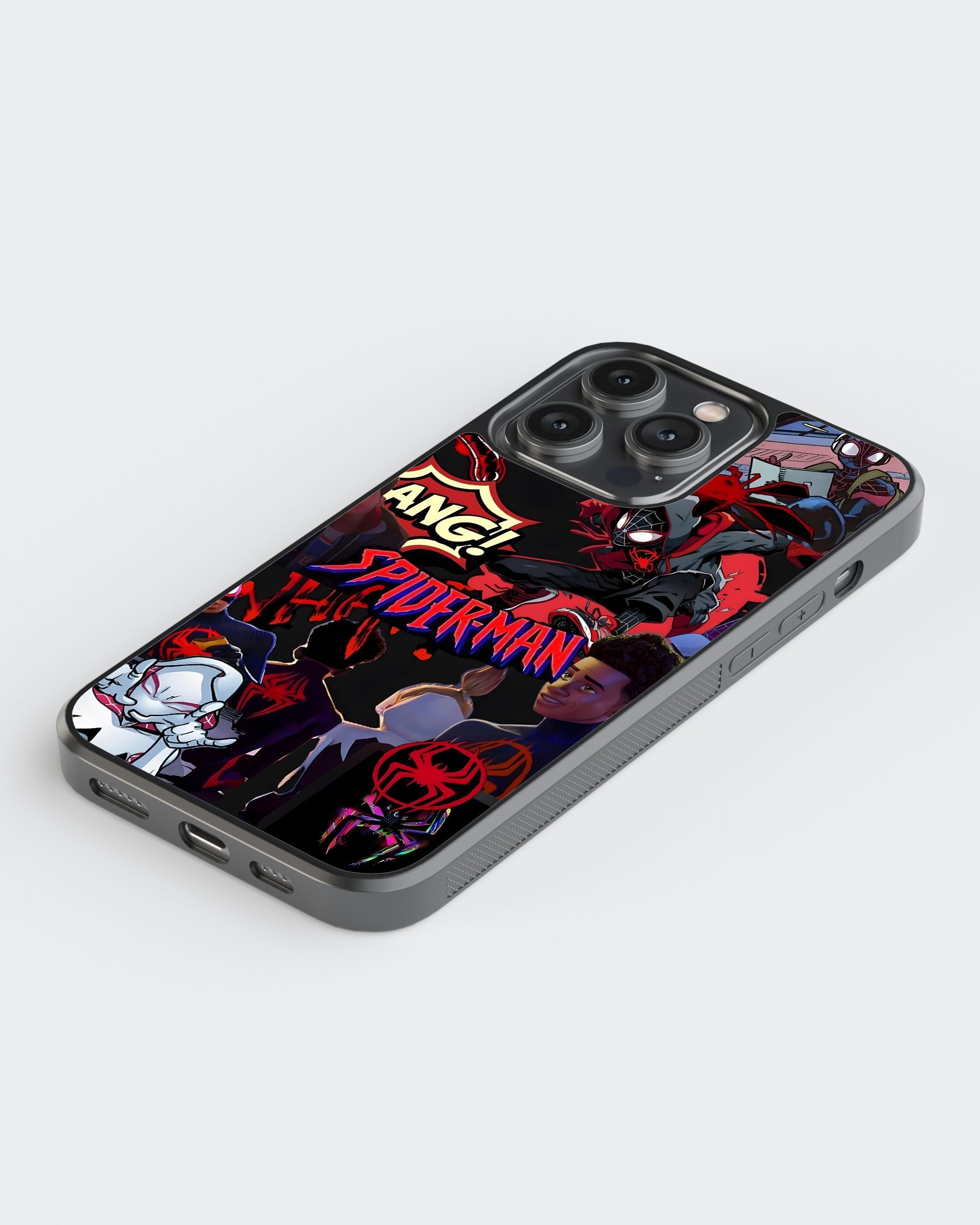 Marvel Mobile Cover (Spiderman Miles Morales) Mobile Case by CoverMeUp - Style 5