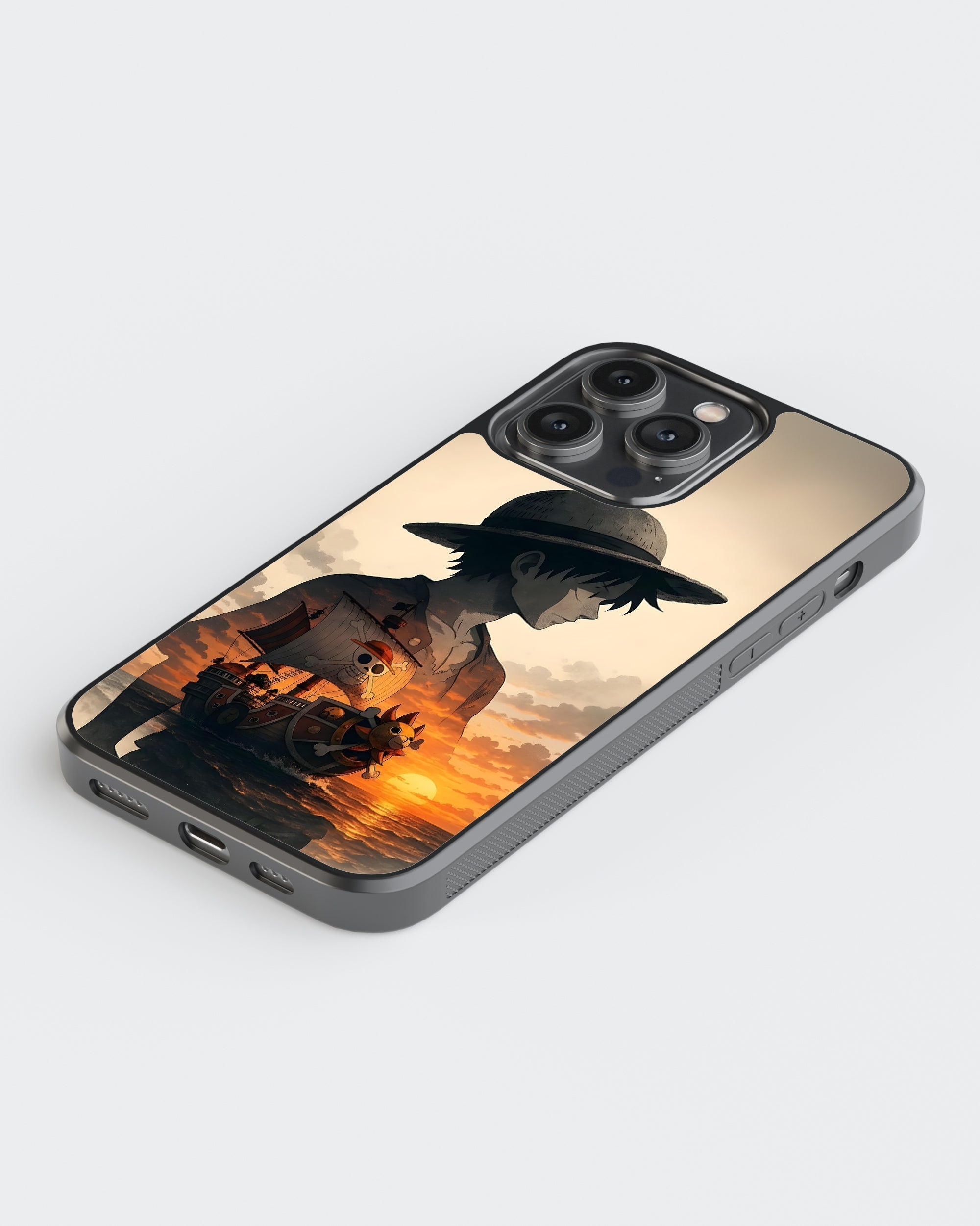 One Piece Mobile Cover (Sundown Luffy) Mobile Case by CoverMeUp - Style 5