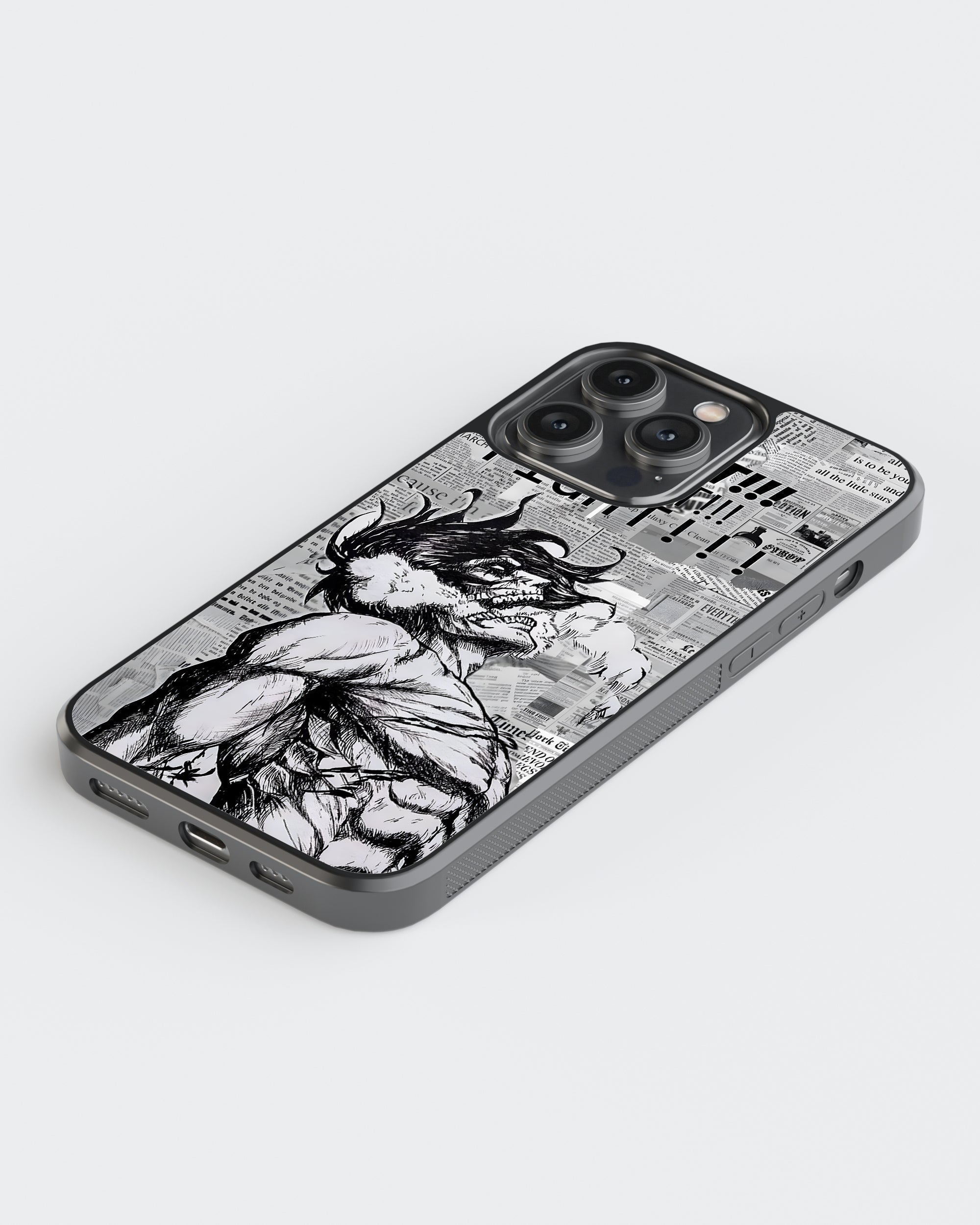 Attack On Titan Mobile Cover (Tatakae) Mobile Case by CoverMeUp - Style 5