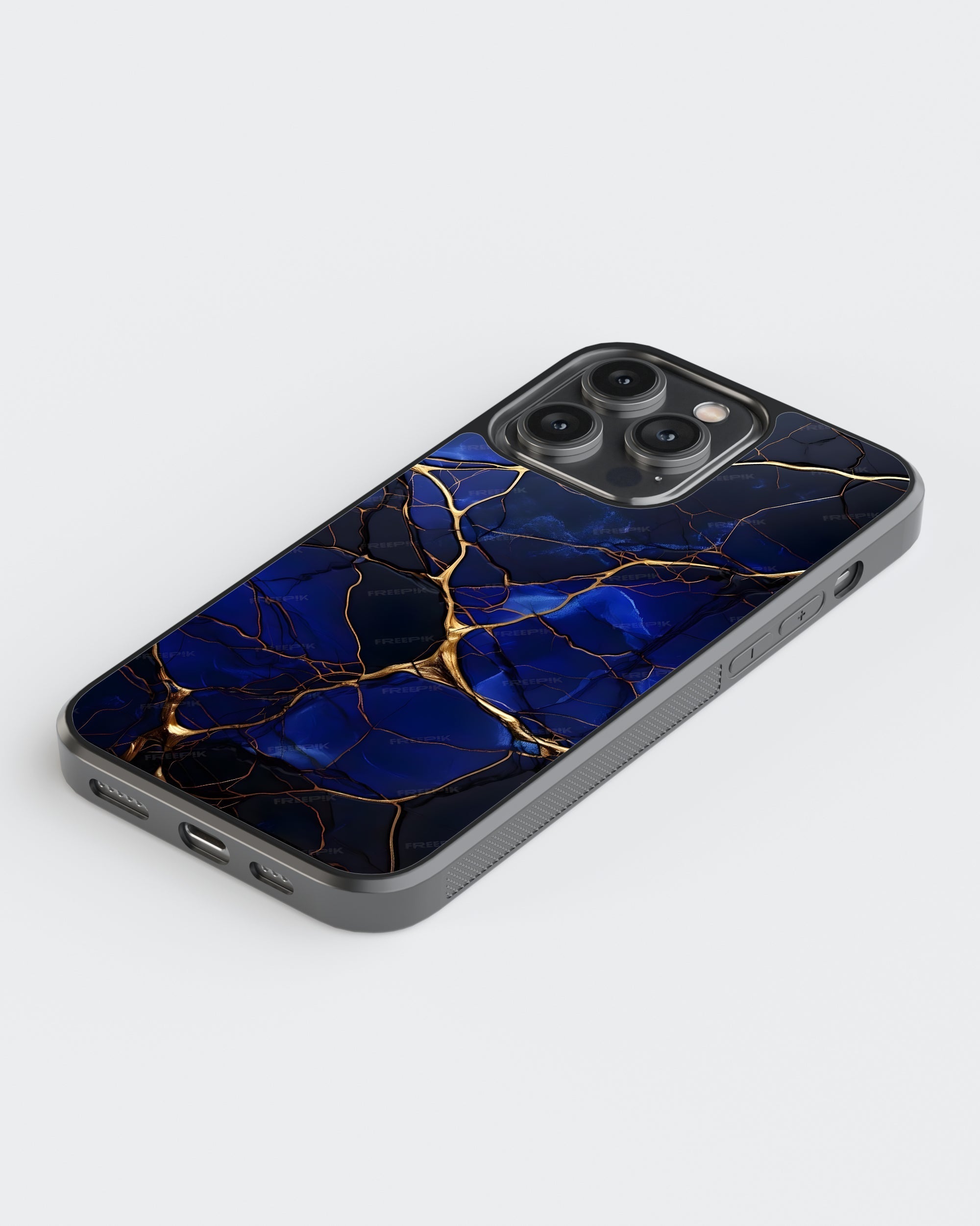 Marbel Mobile Cover (Teal Marbel) Mobile Case by CoverMeUp - Style 5