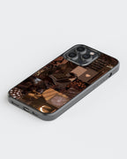 Girls Aesthetic Mobile Cover (The Brown Originals) Mobile Case by CoverMeUp - Style 4