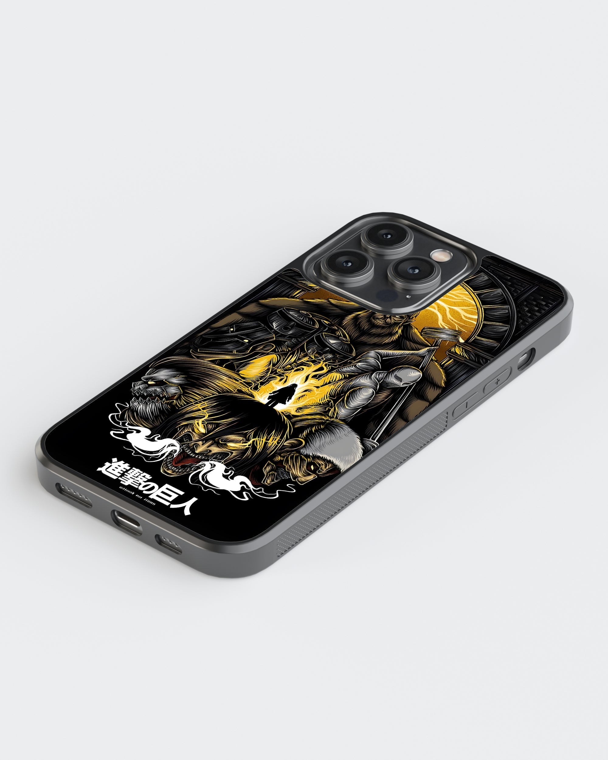 Attack On Titan Mobile Cover (Titan Shifters) Mobile Case by CoverMeUp - Style 5