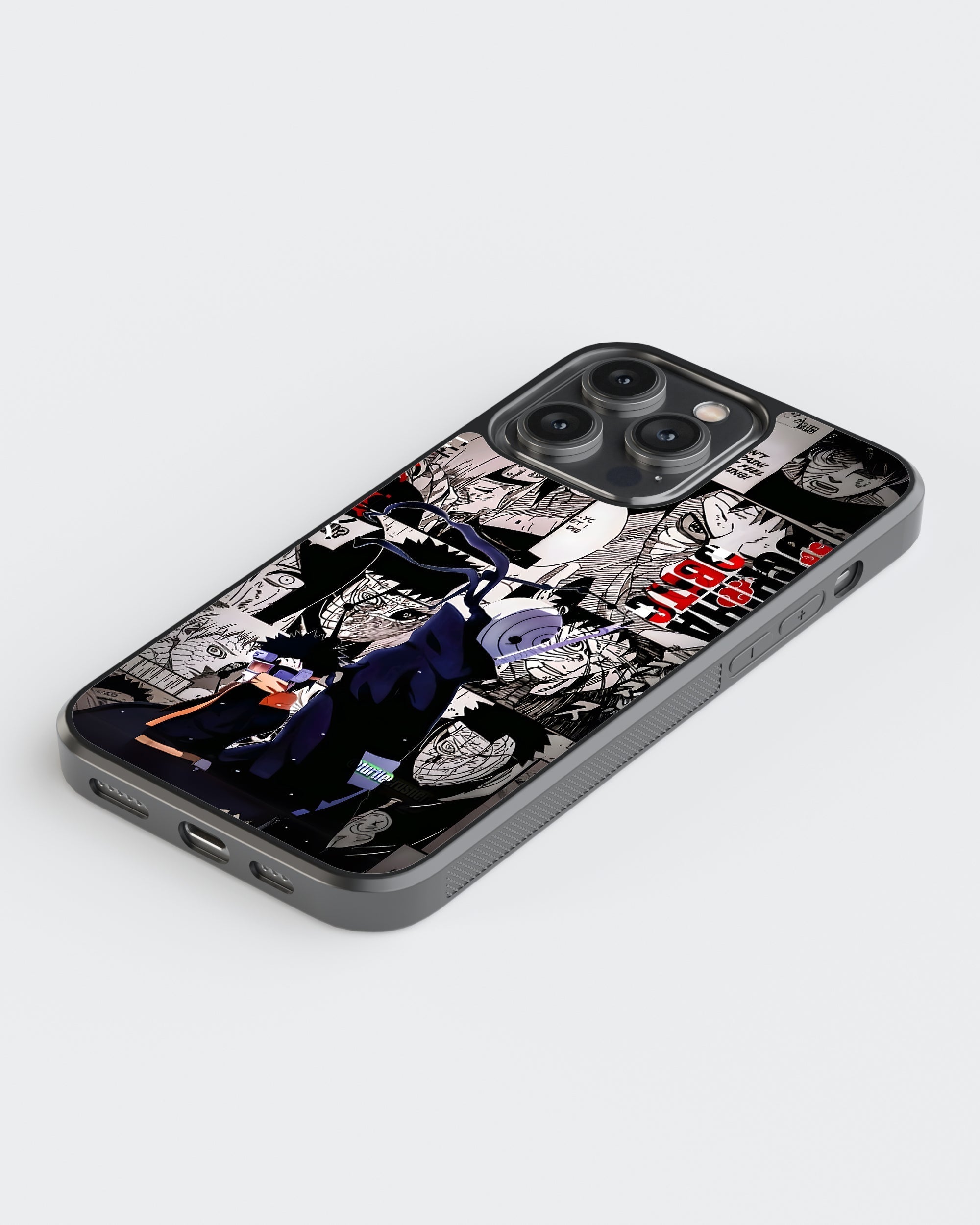 Naruto Mobile Cover (Uchiha Clan) Mobile Case by CoverMeUp - Style 5