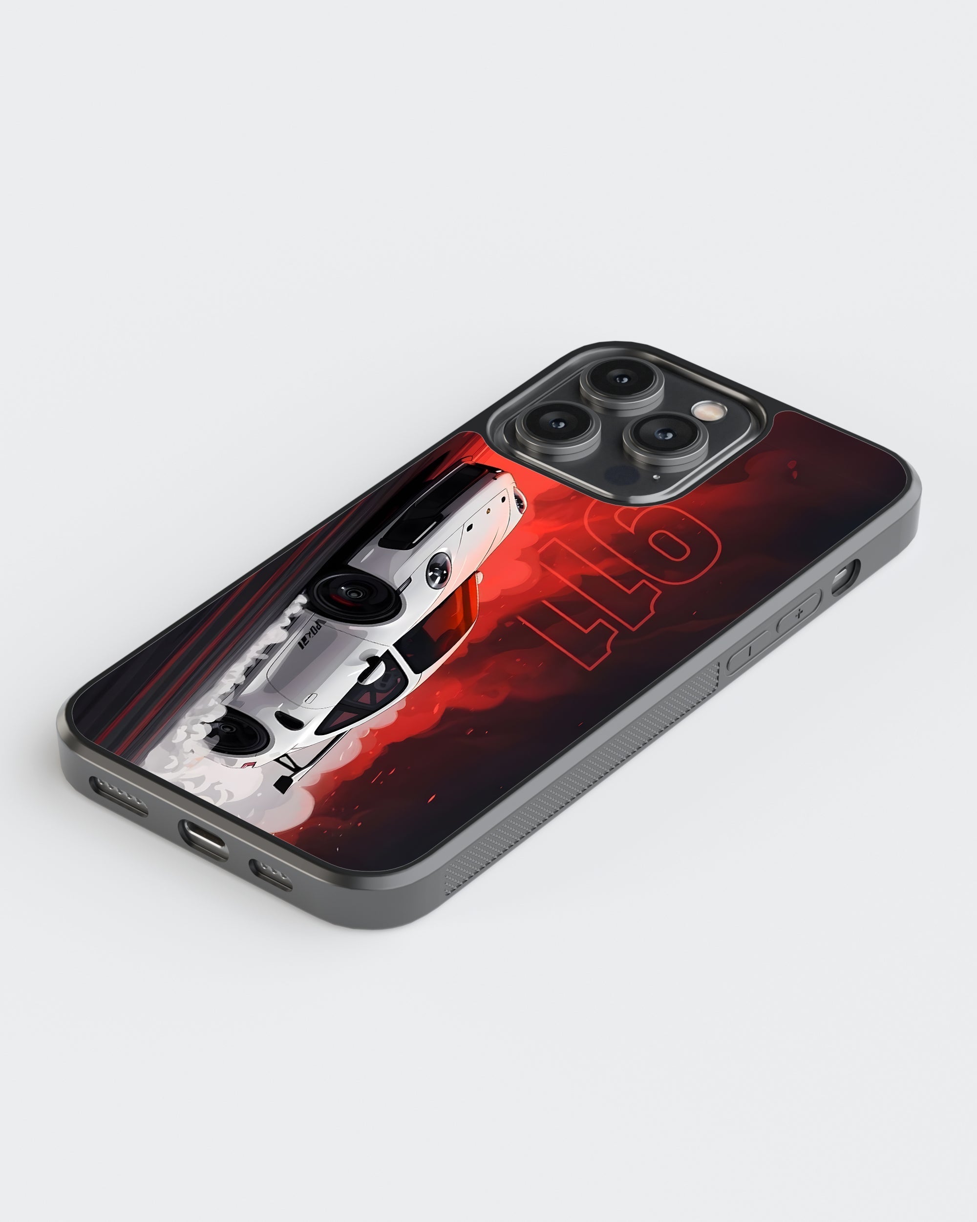 Sports Car Mobile Cover (White 911) Mobile Case by CoverMeUp - Style 5