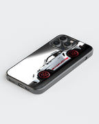 Sports Car Mobile Cover (White GT3 RS) Mobile Case by CoverMeUp - Style 5