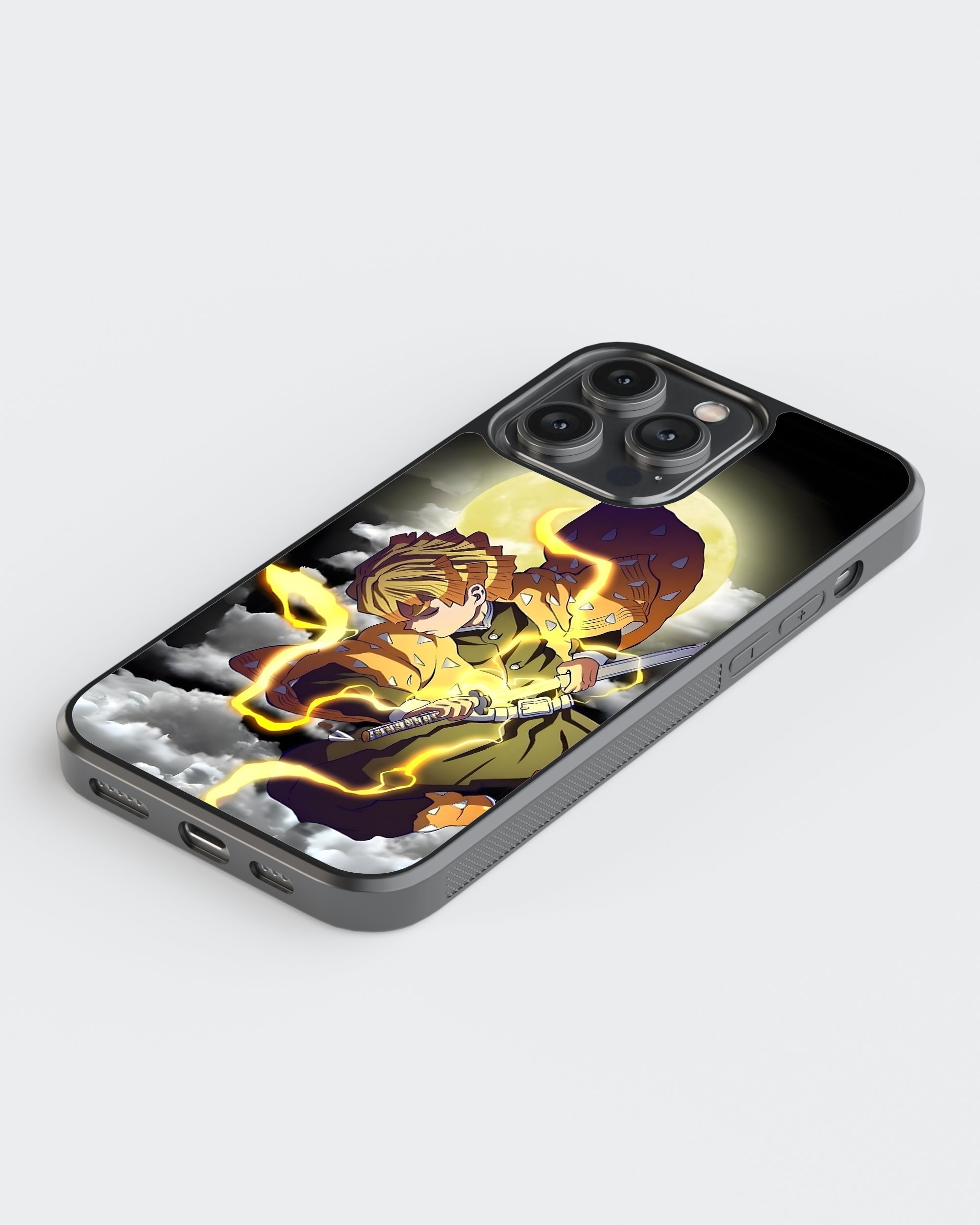 Demon Slayer Mobile Cover (Zenitsu) Mobile Case by CoverMeUp - Style 5