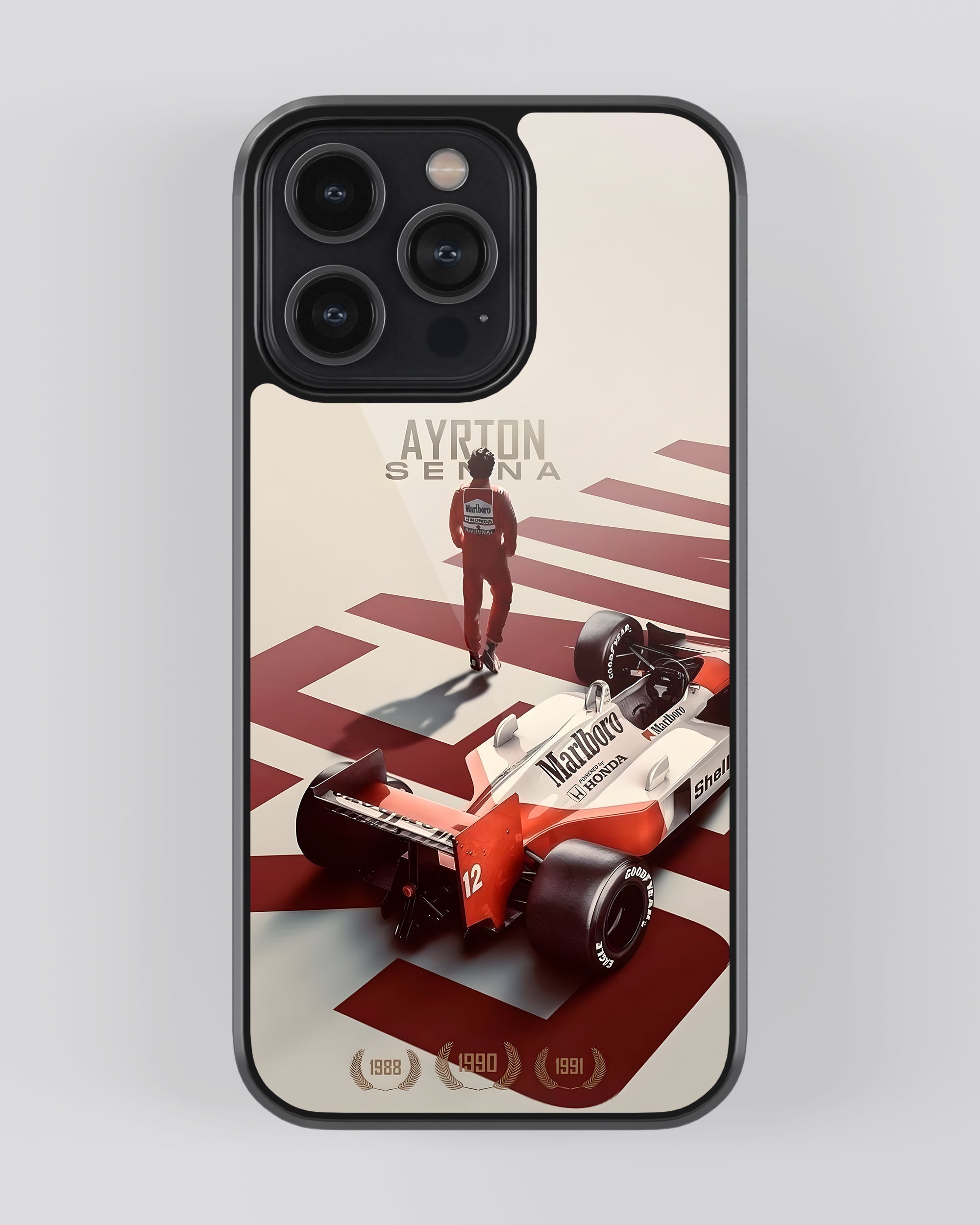 Formula 1 Mobile Cover (Ayrton Senna) Mobile Case by CoverMeUp